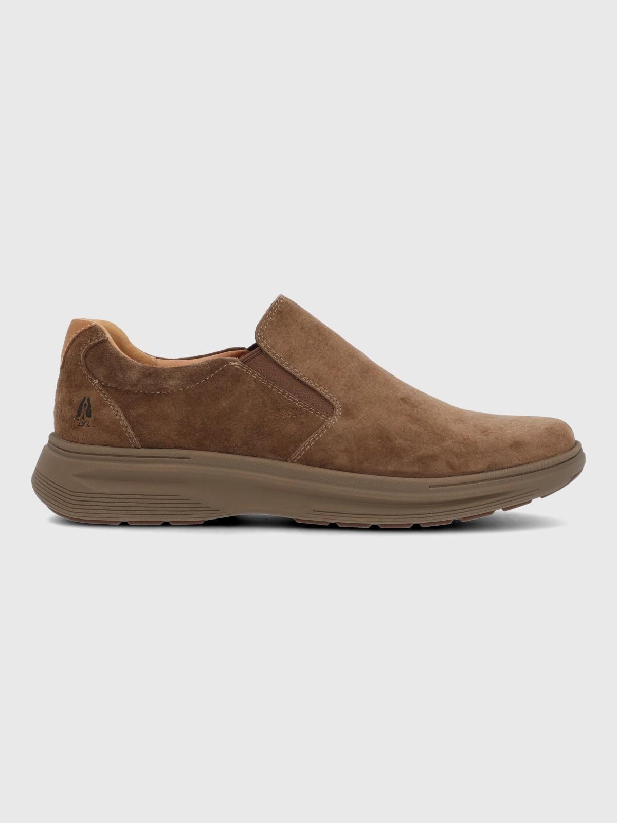 Slip On Cuero Hombre Hunt II Café-1
