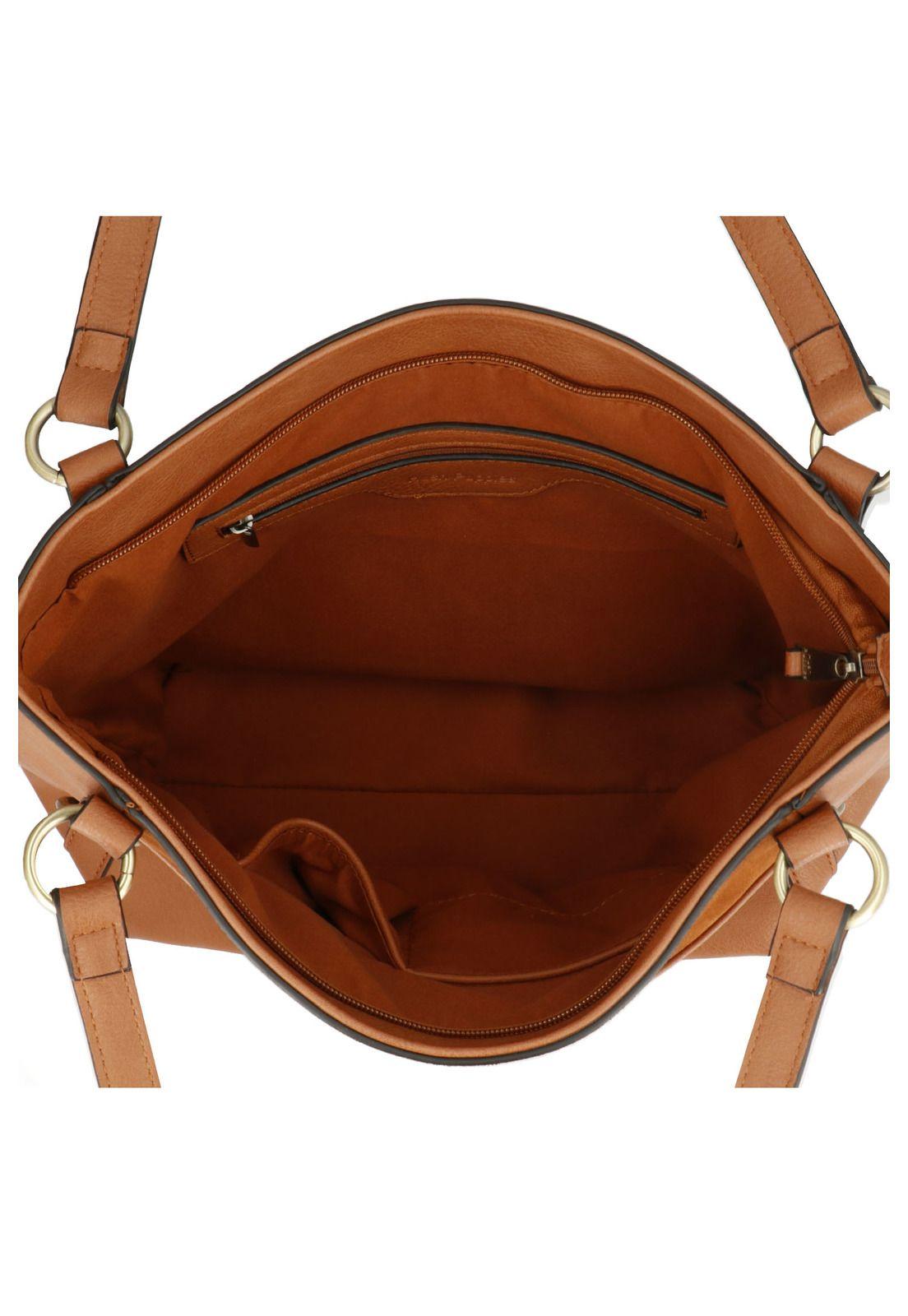 Cartera Mujer Clark Shopper Café-4