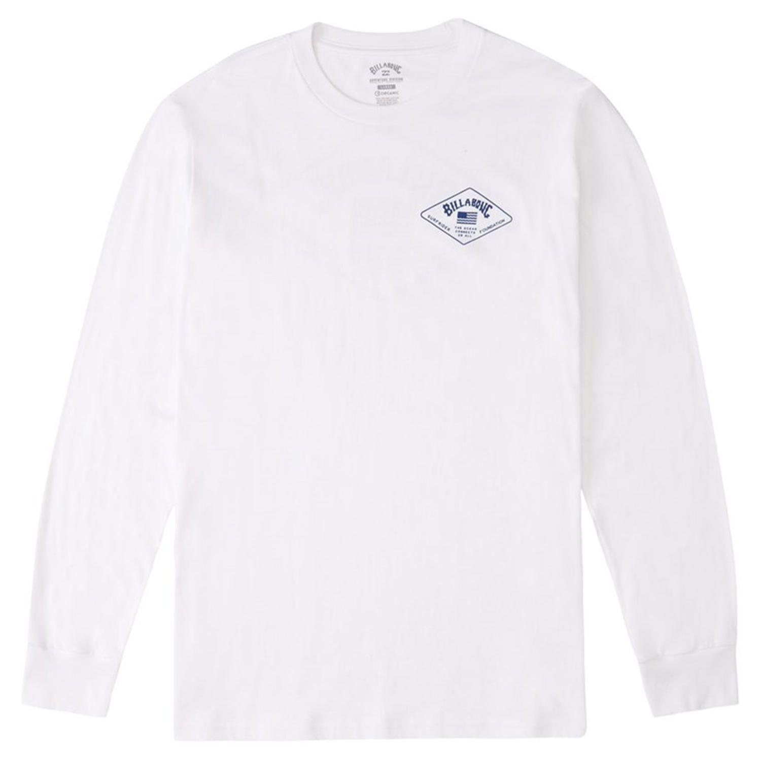 Polera M/L Hombre Heritage Ls Blanco-0