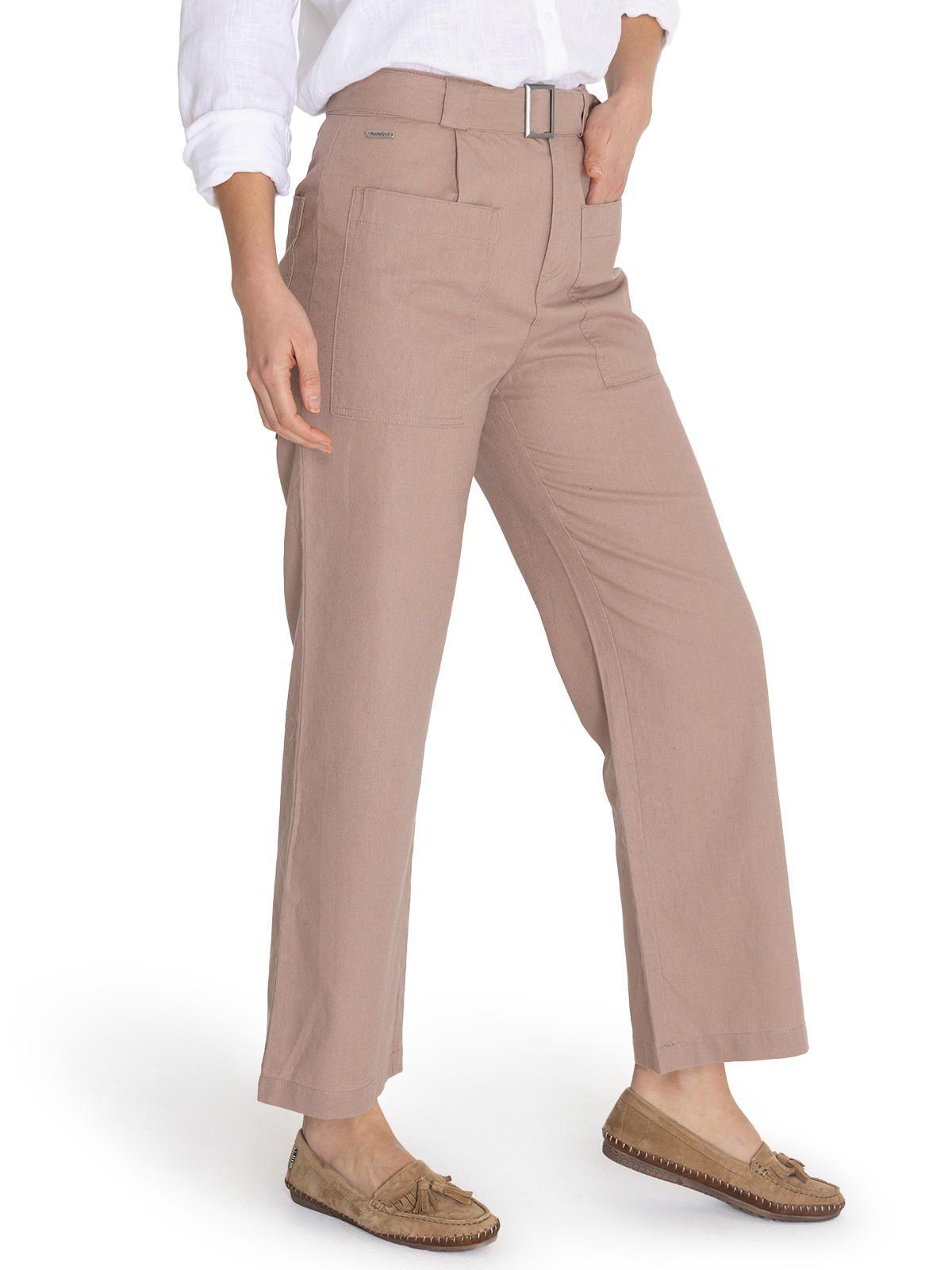 Pantalón Algodón Orgánico Café Flip Mujer -5