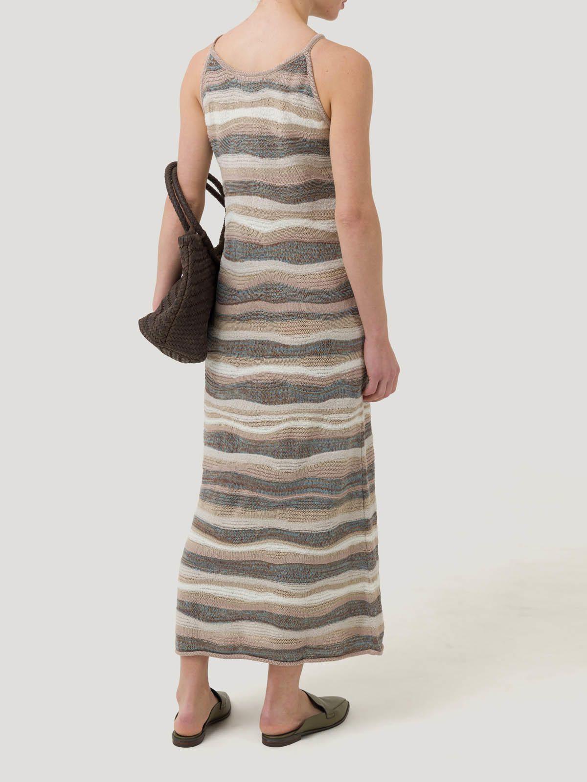 Vestido Algodón Orgánico Mujer Kay Arena -5