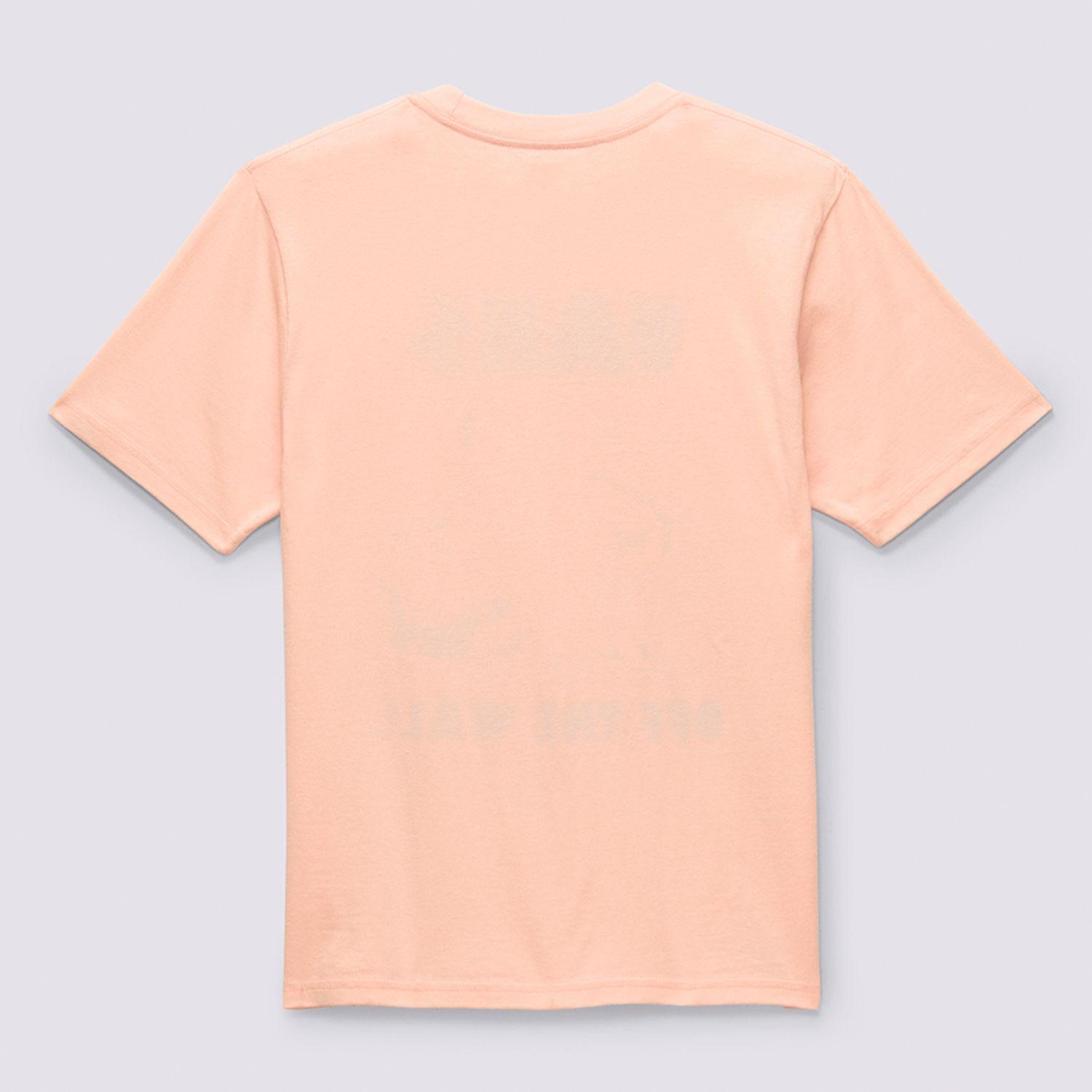 Polera Manga Corta Sharky Seas Ss Durazno Niño-6