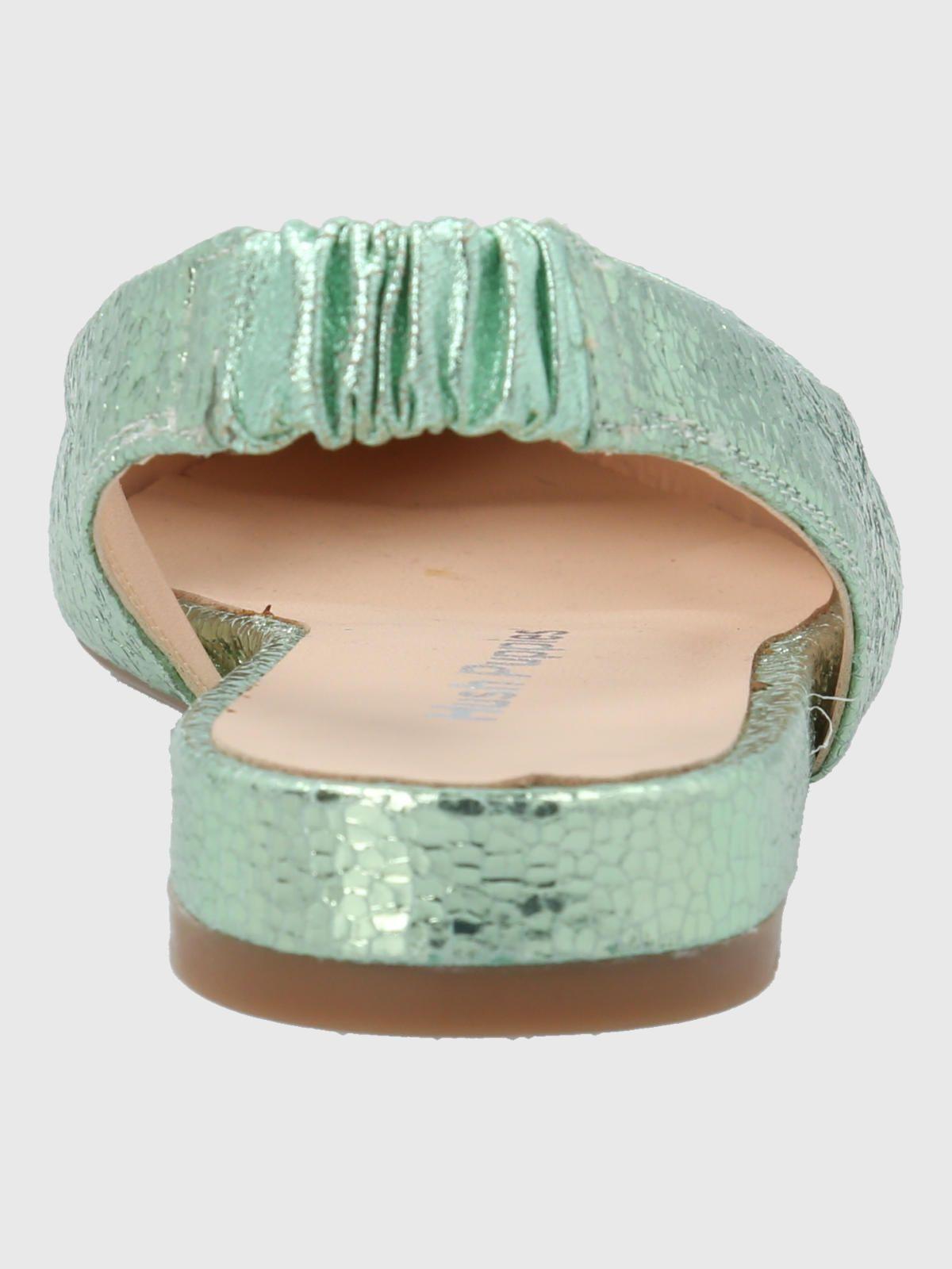 Ballerina Vestir Mujer Cuero Carmin Verde-6