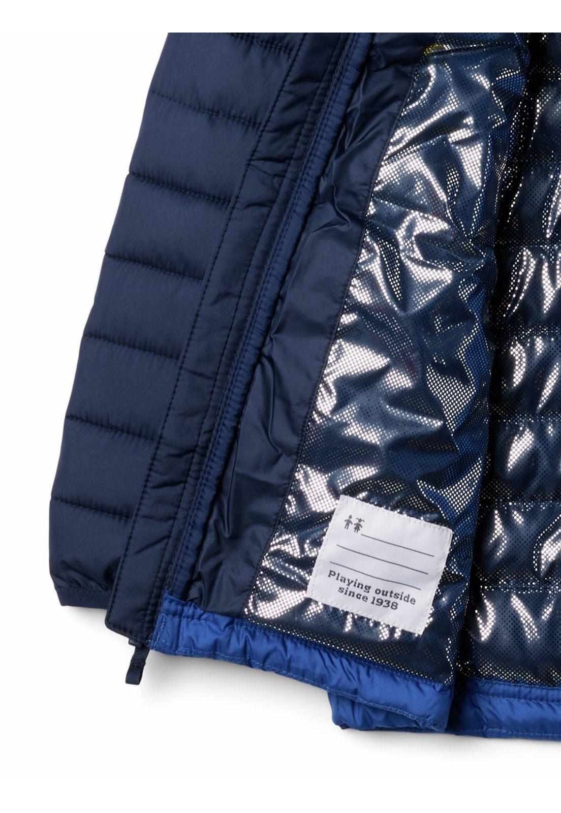 Parka Niño Powder Lite Ii Hooded Azul-1