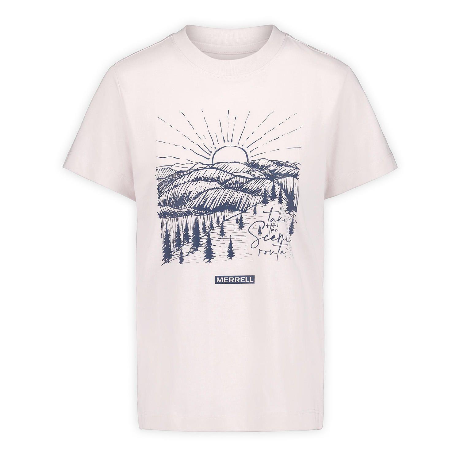 Polera M/C Mujer Sunset Glow Rosado-0