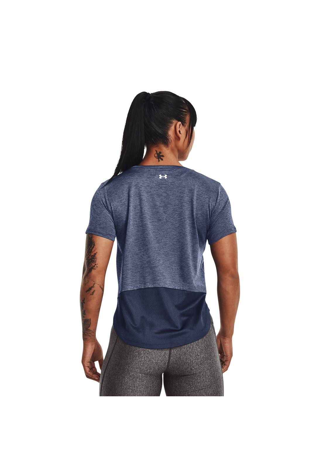 Polera M/C Mujer Ua Tech Vent Ss Morado-3