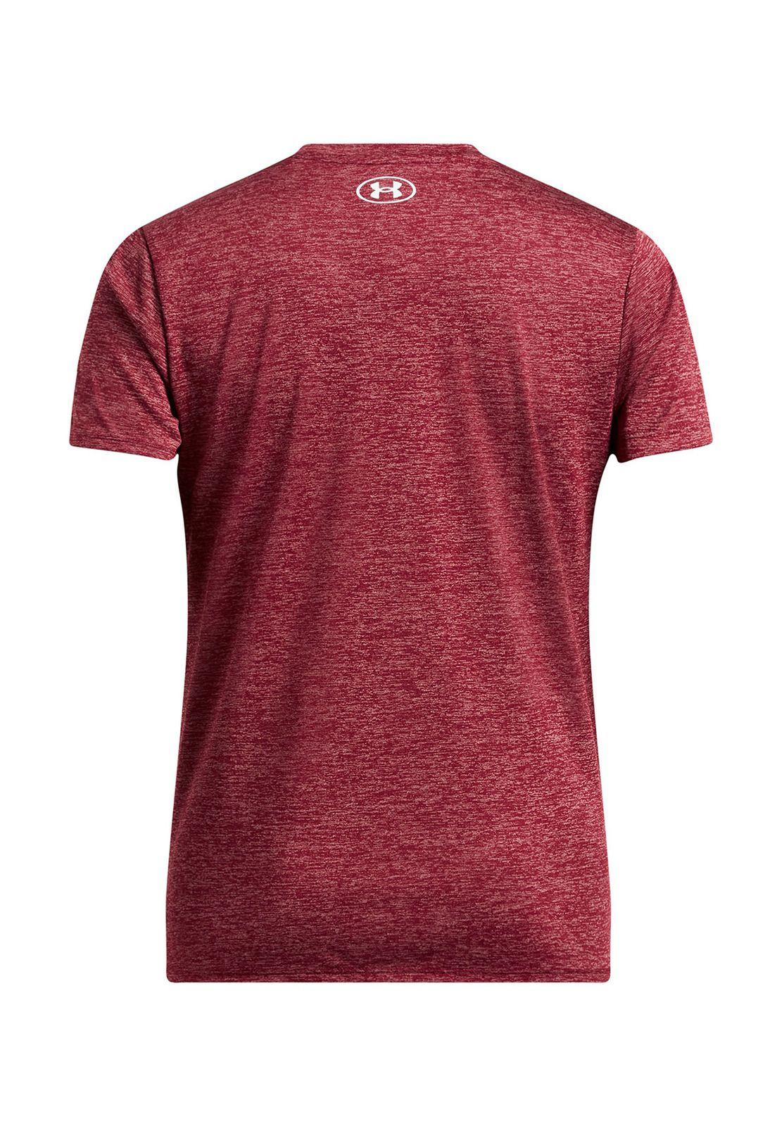 Polera manga corta Tech Twist mujer Rojo-1