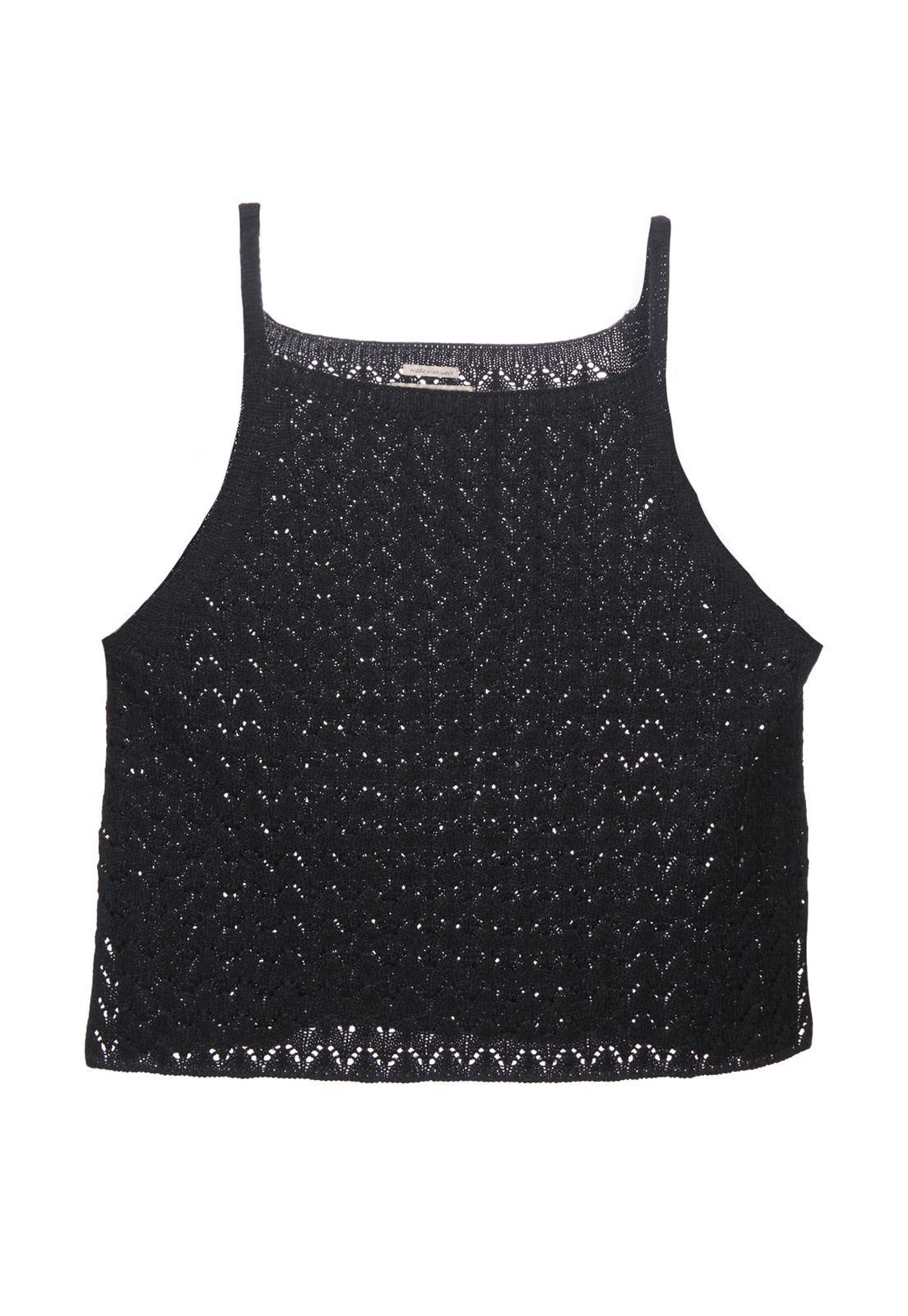 Polera Algodón Orgánico Blas Negro Mujer-0