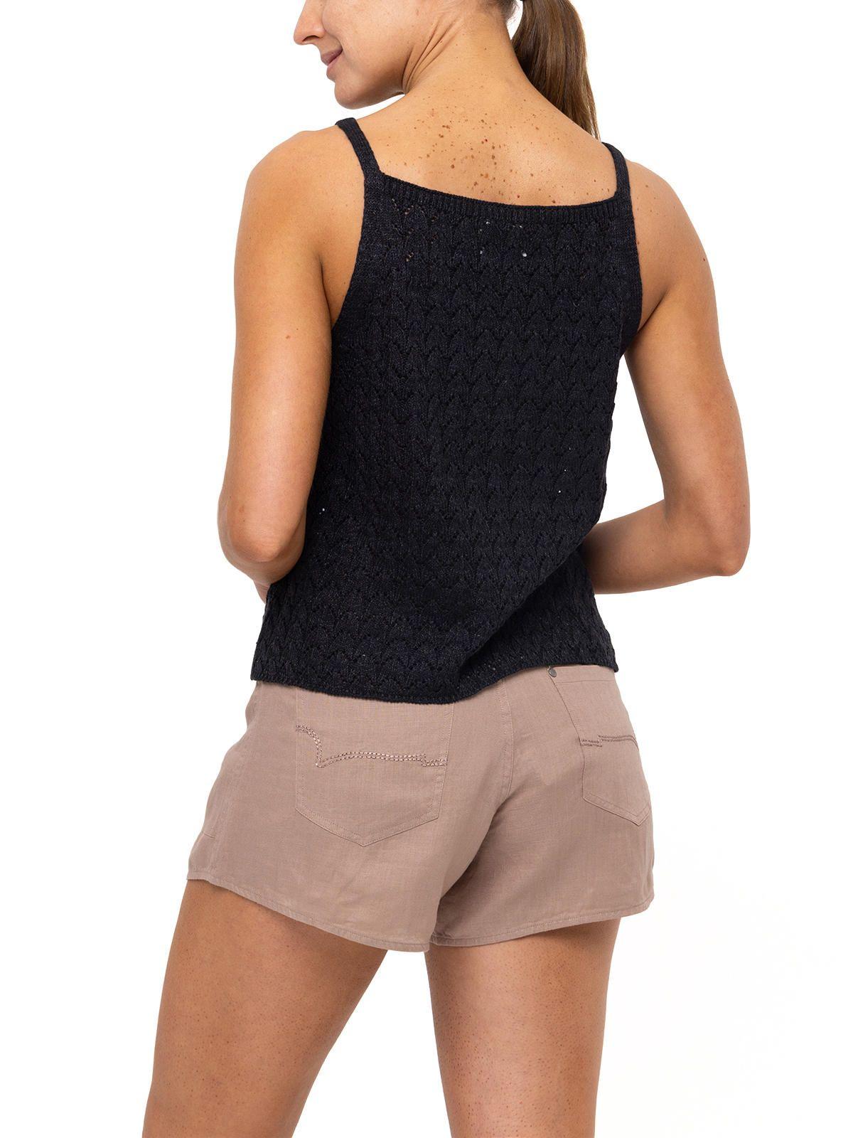 Polera Algodón Orgánico Blas Negro Mujer-4