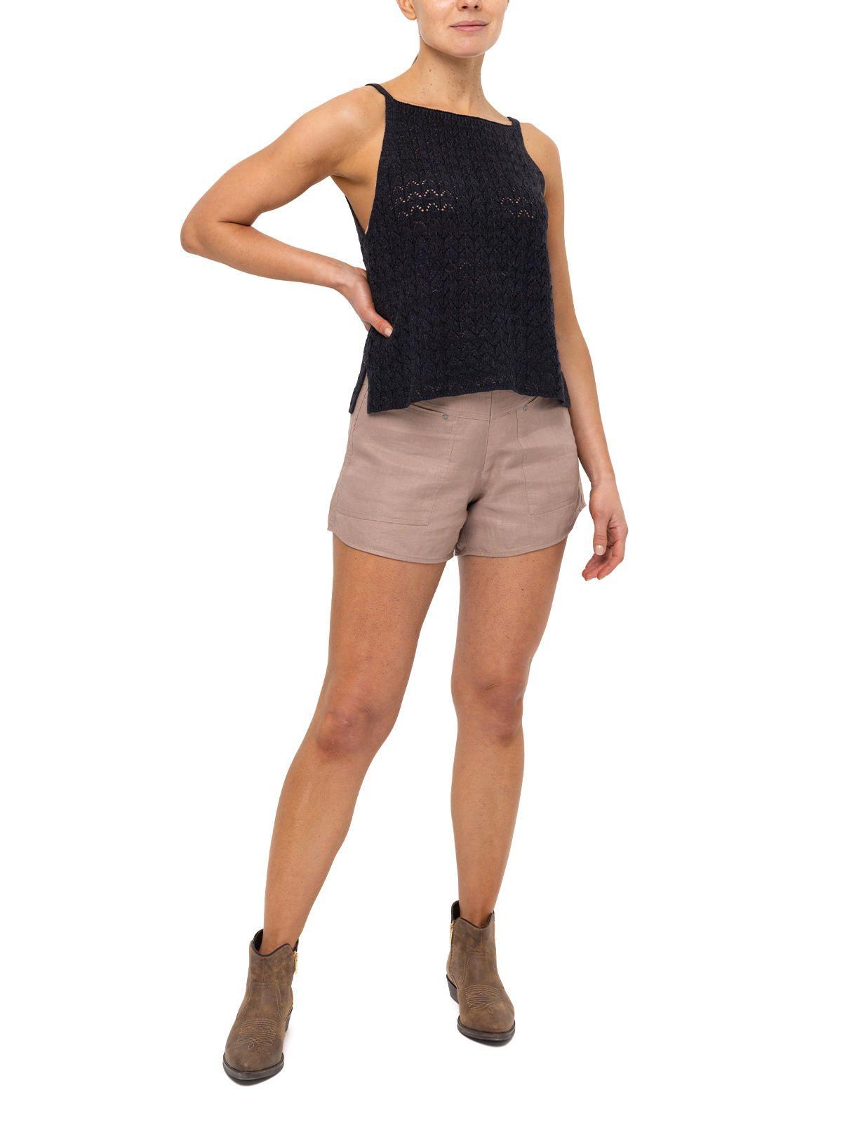 Polera Algodón Orgánico Blas Negro Mujer-6