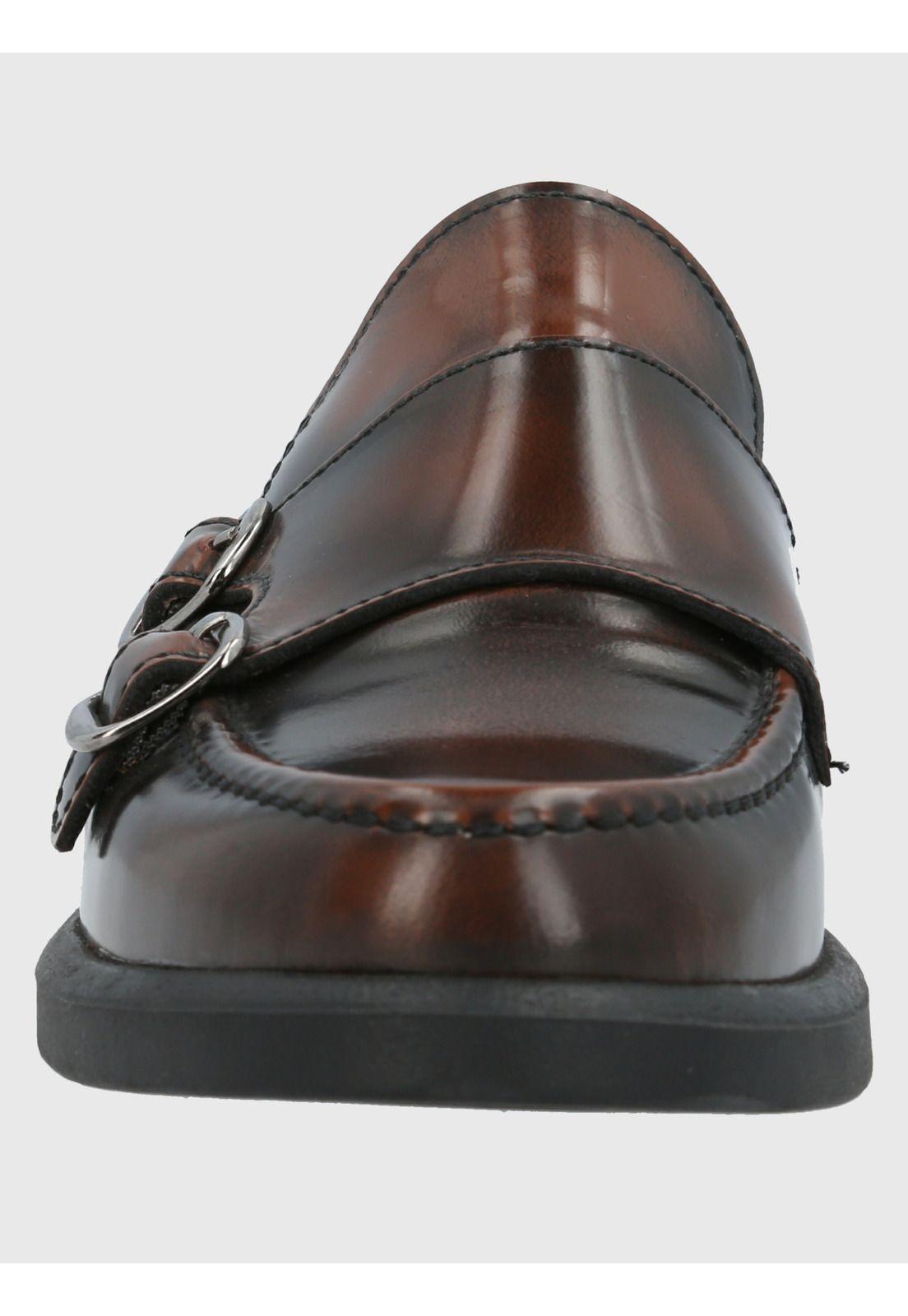 Zapato Cuero Mujer Tate Café Oscuro-3