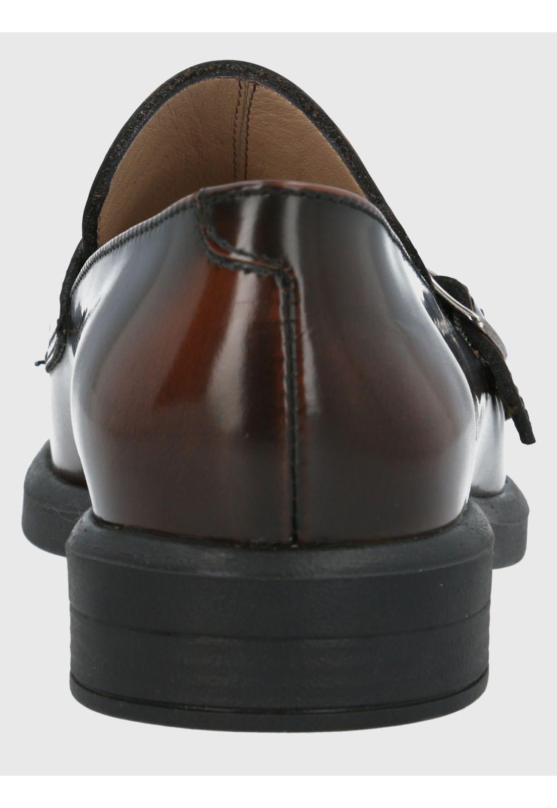Zapato Cuero Mujer Tate Café Oscuro-6