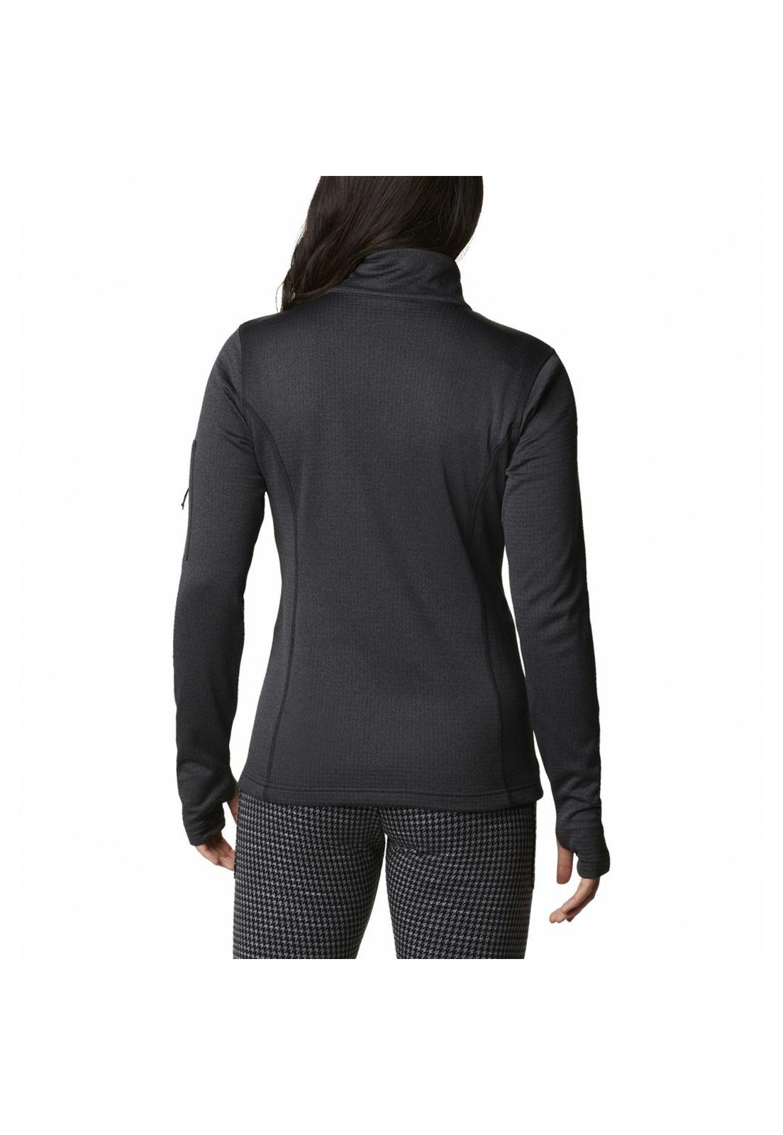 Polar Mujer Park View Grid Flee Negro-3
