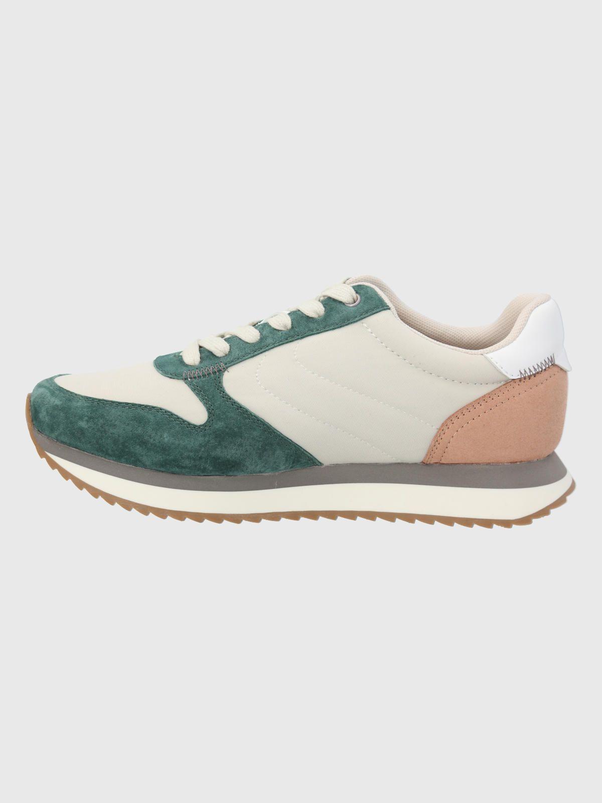 Zapatilla Cuero Verde Mujer Bliss Sun -4