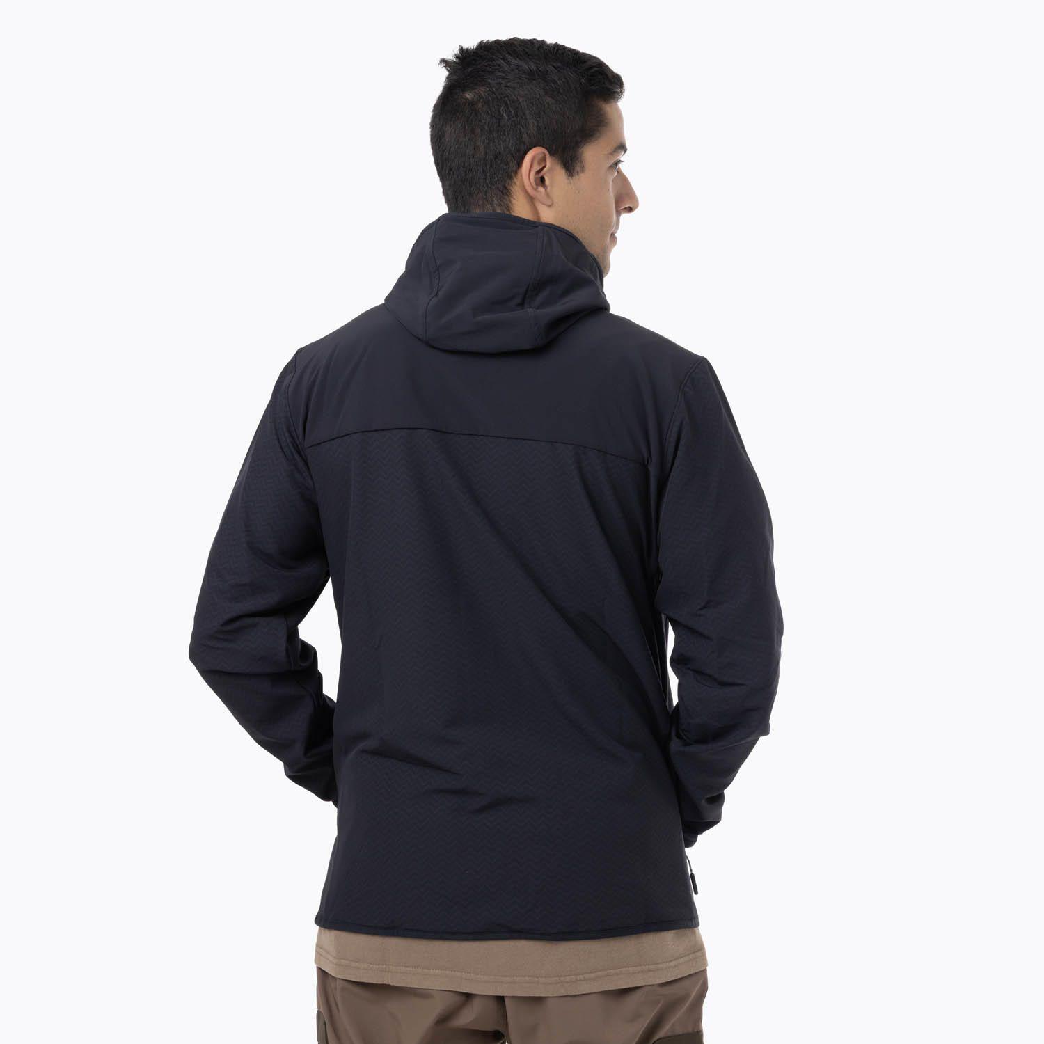 Polar Hombre Mezeis Softshell Negro-3