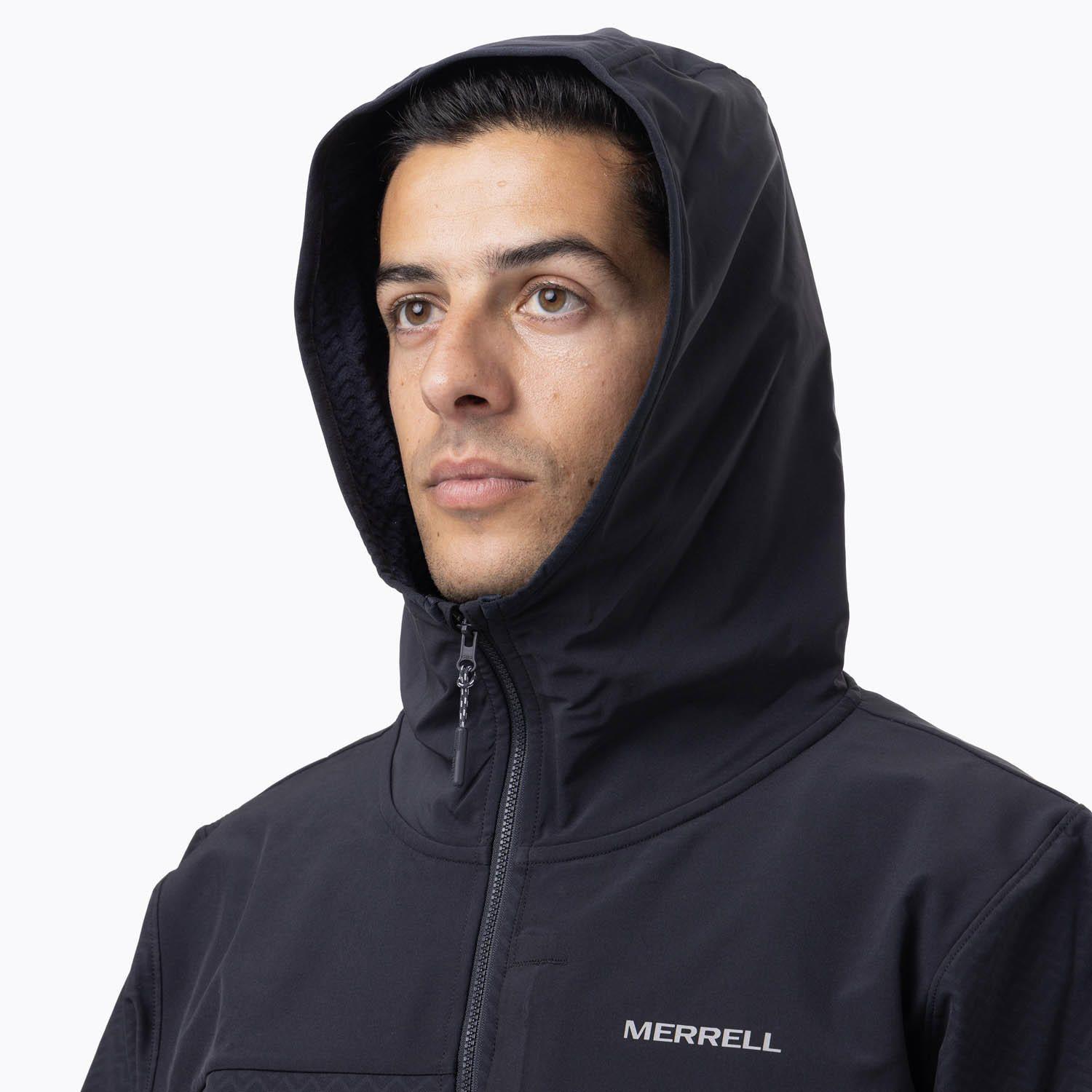 Polar Hombre Mezeis Softshell Negro-4