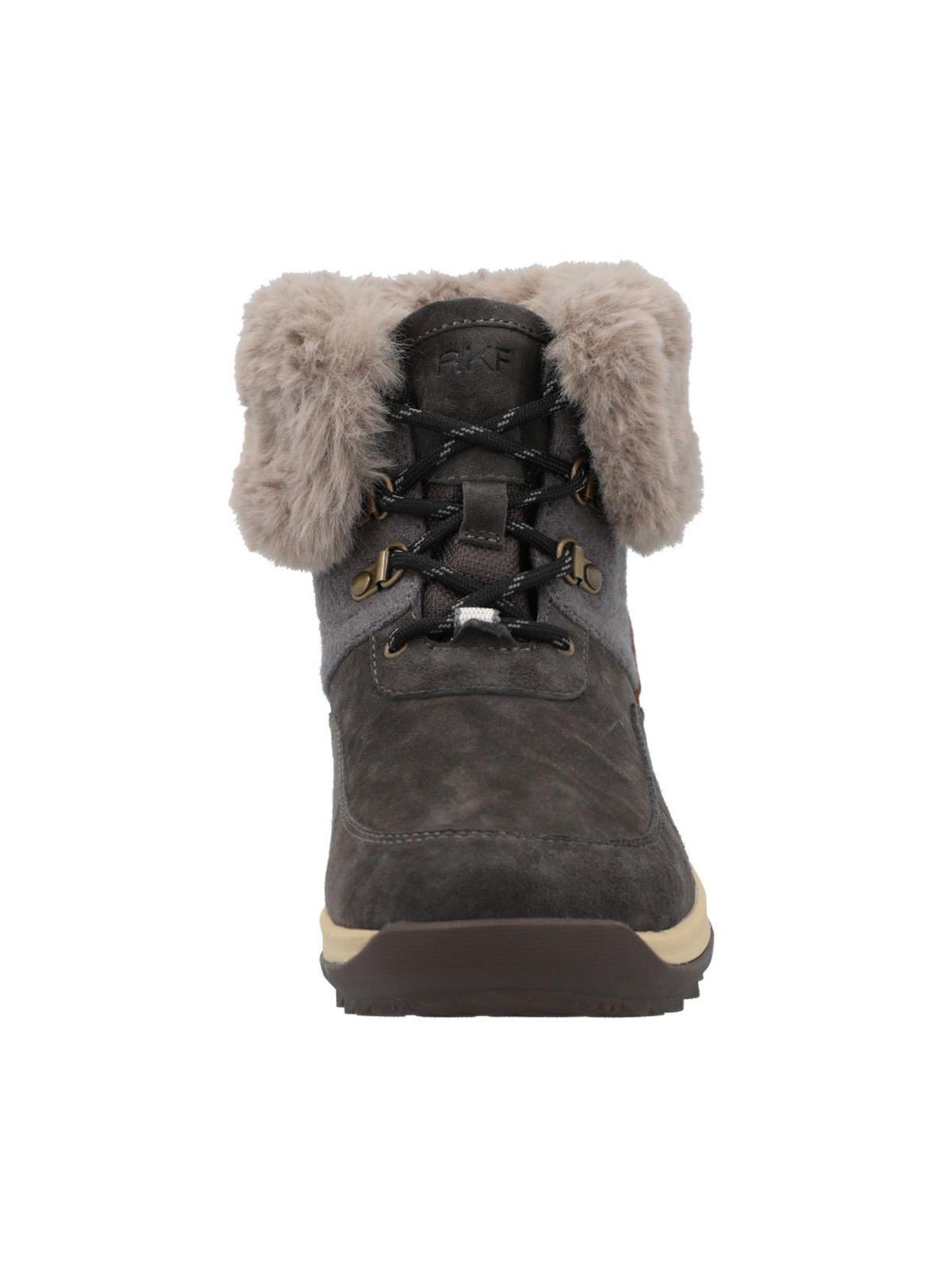 Botín Cuero Mujer Bimba Gris-3