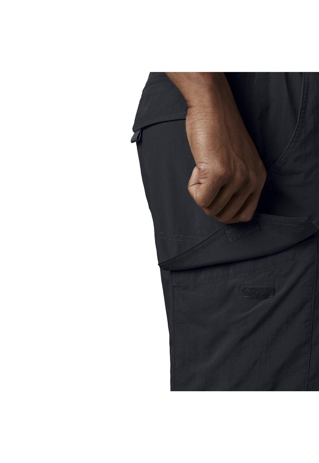 Short N/P Hombre Silver Ridge Cargo Negro-4