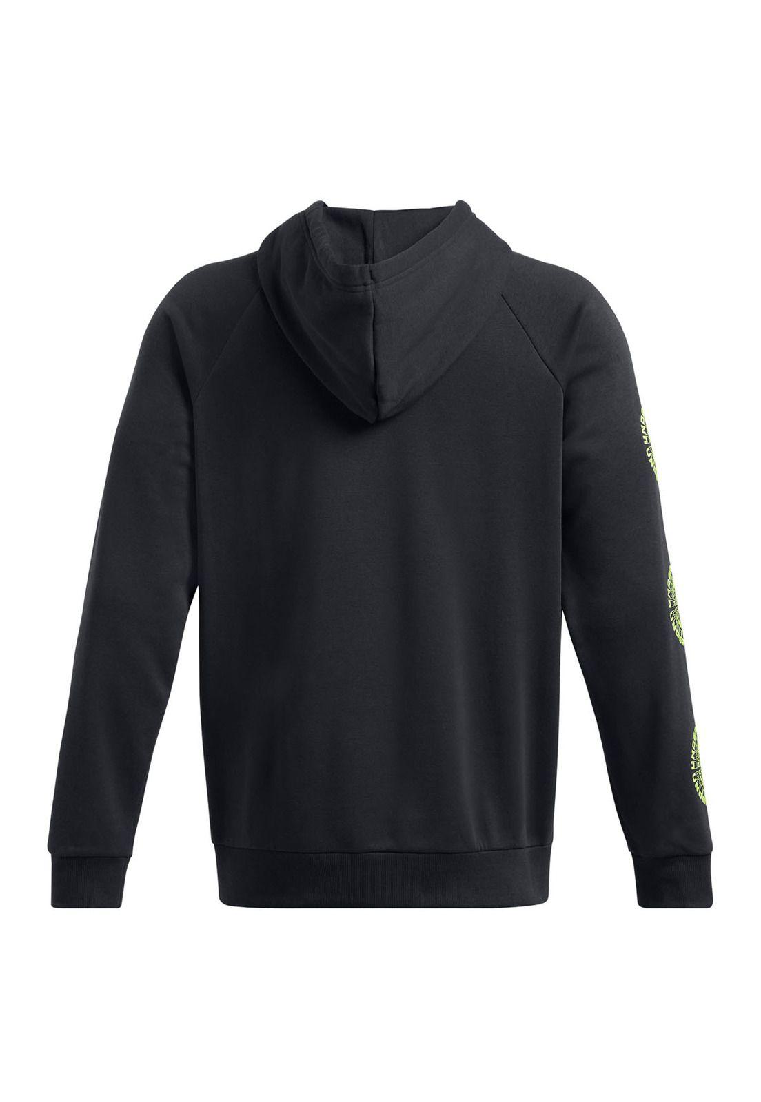Polerón Rival Fleece H Brand hombre Negro-1