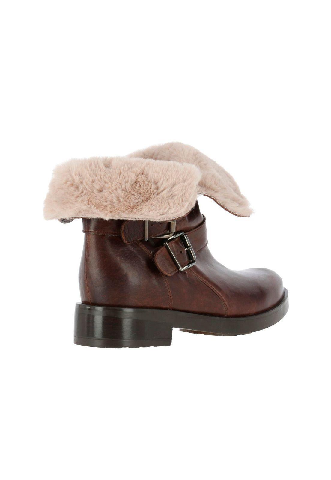 Botin Cuero Agatha Moka-1