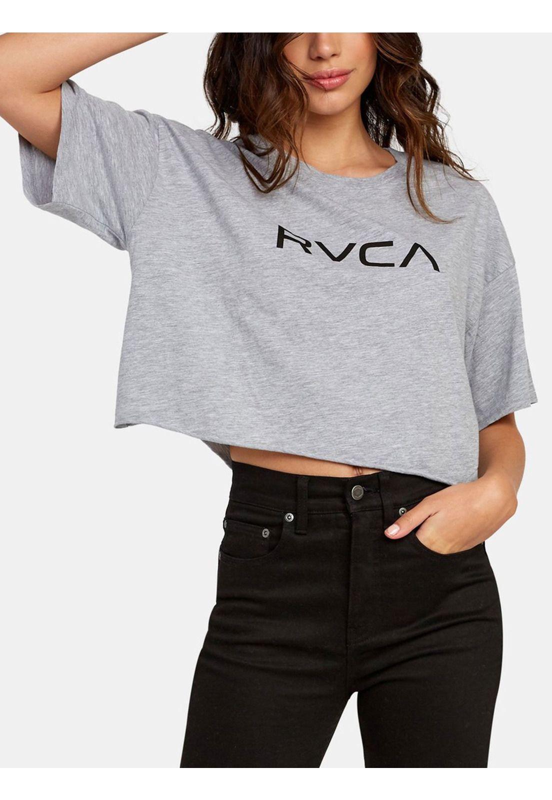 Polera Mujer Big Crop Gris-0