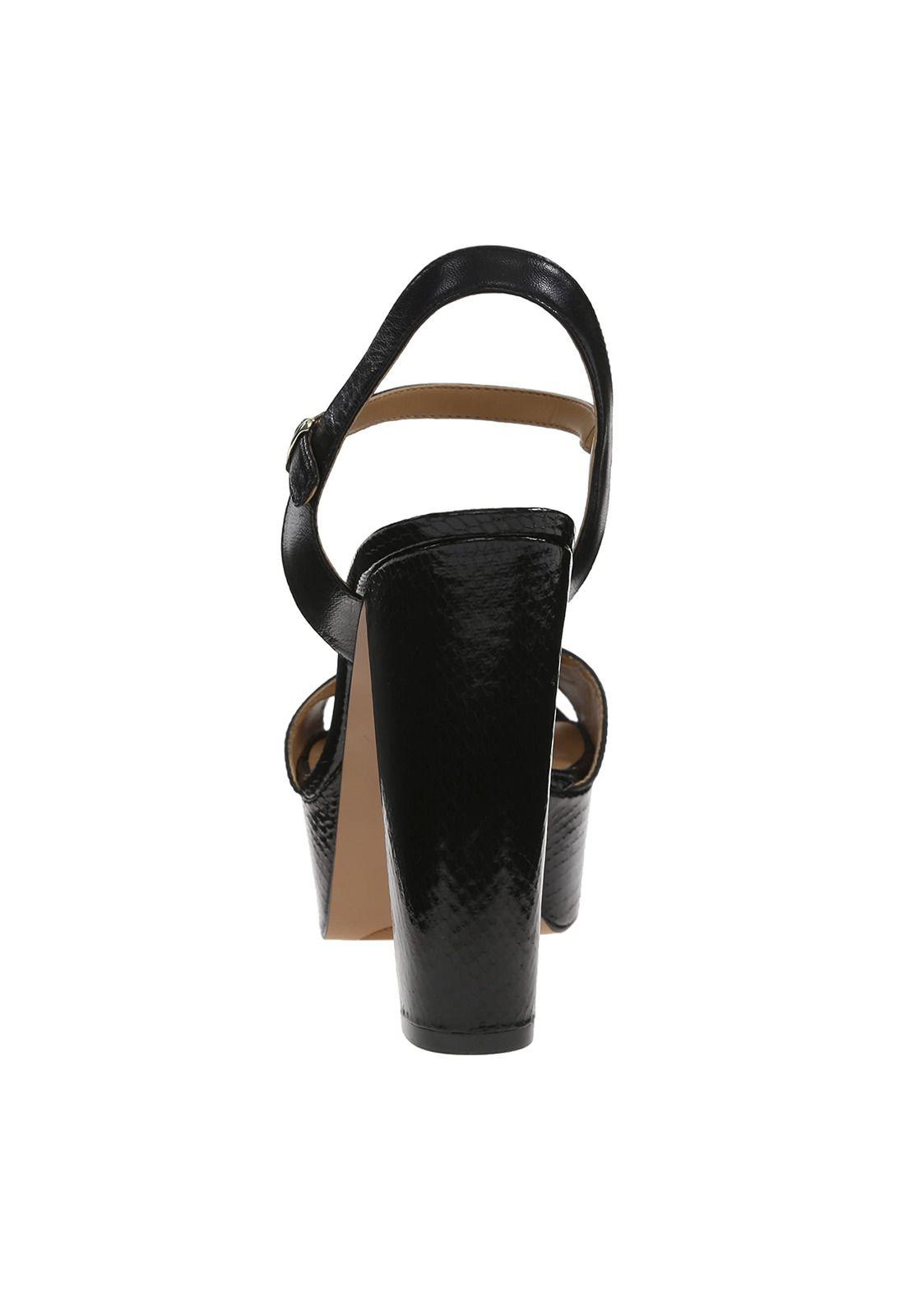 Sandalia Carnation Negro Mujer-3