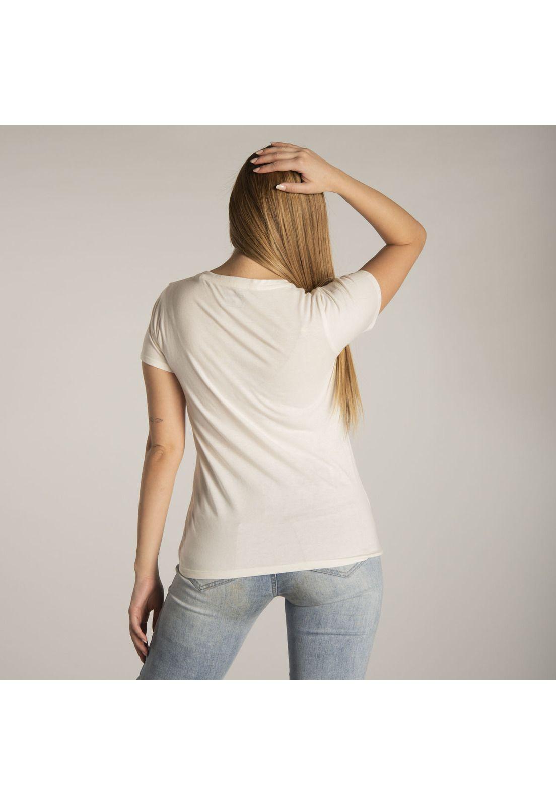 Polera M/C Mujer W Rising To The Chal Blanco-2
