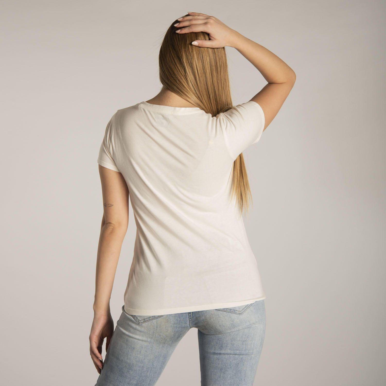 Polera M/C Mujer W Rising To The Chal Blanco-2