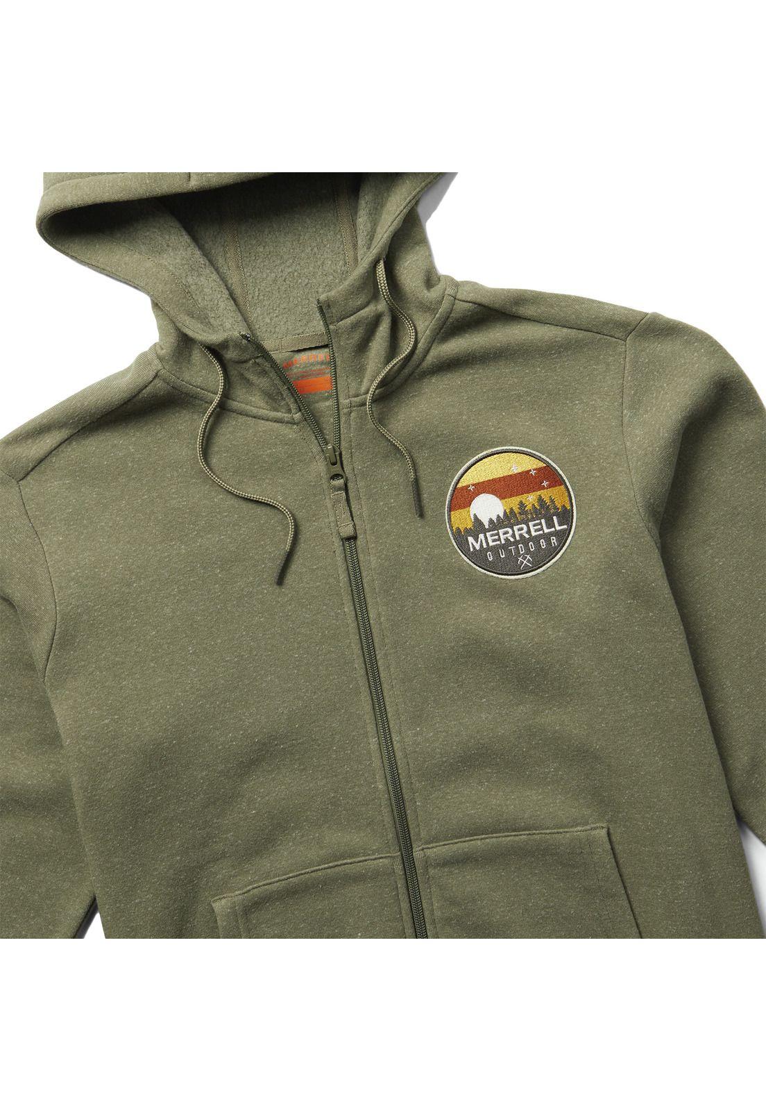 Polerón Hombre Sunset Patch Verde-1