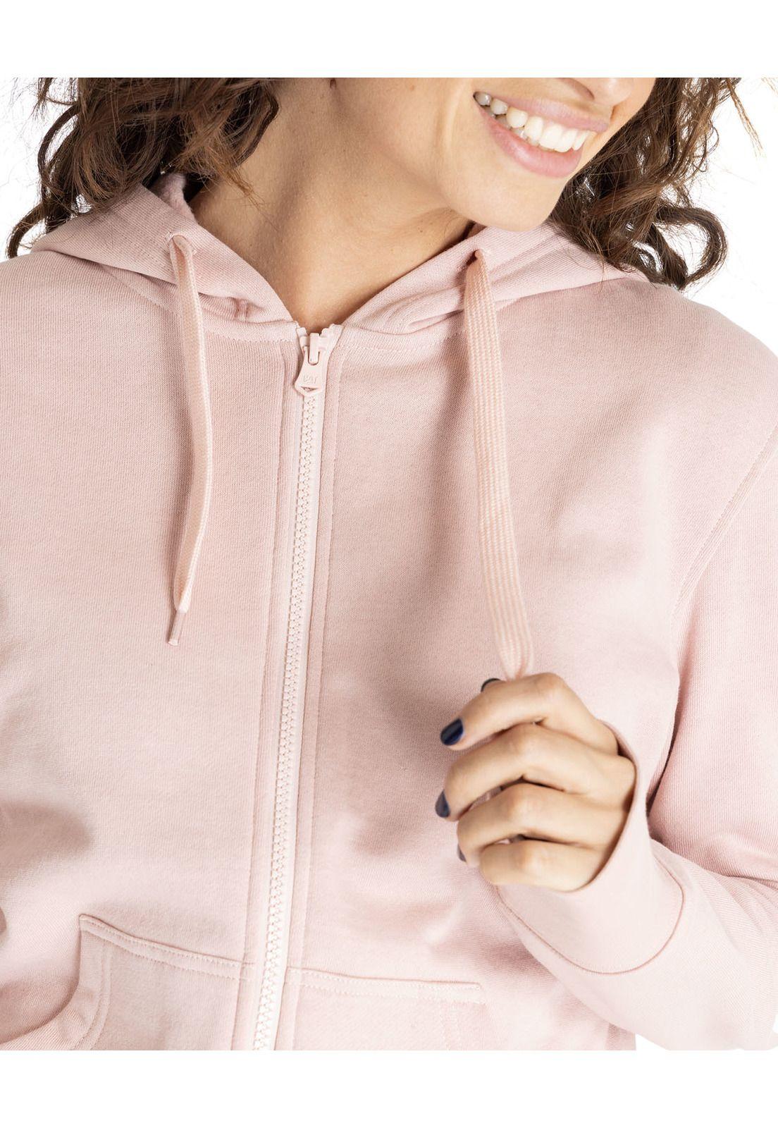 Polerón Mujer W Foundation Logo Fz Rosado-5