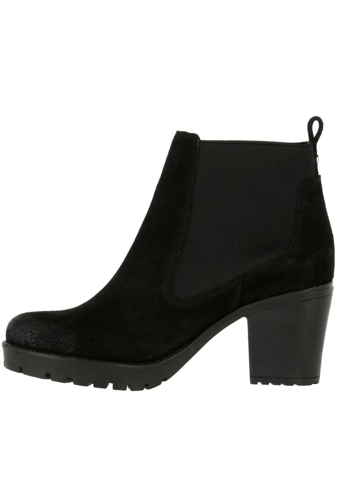Botin 75% Cuero  Elastico Amber Negro-3