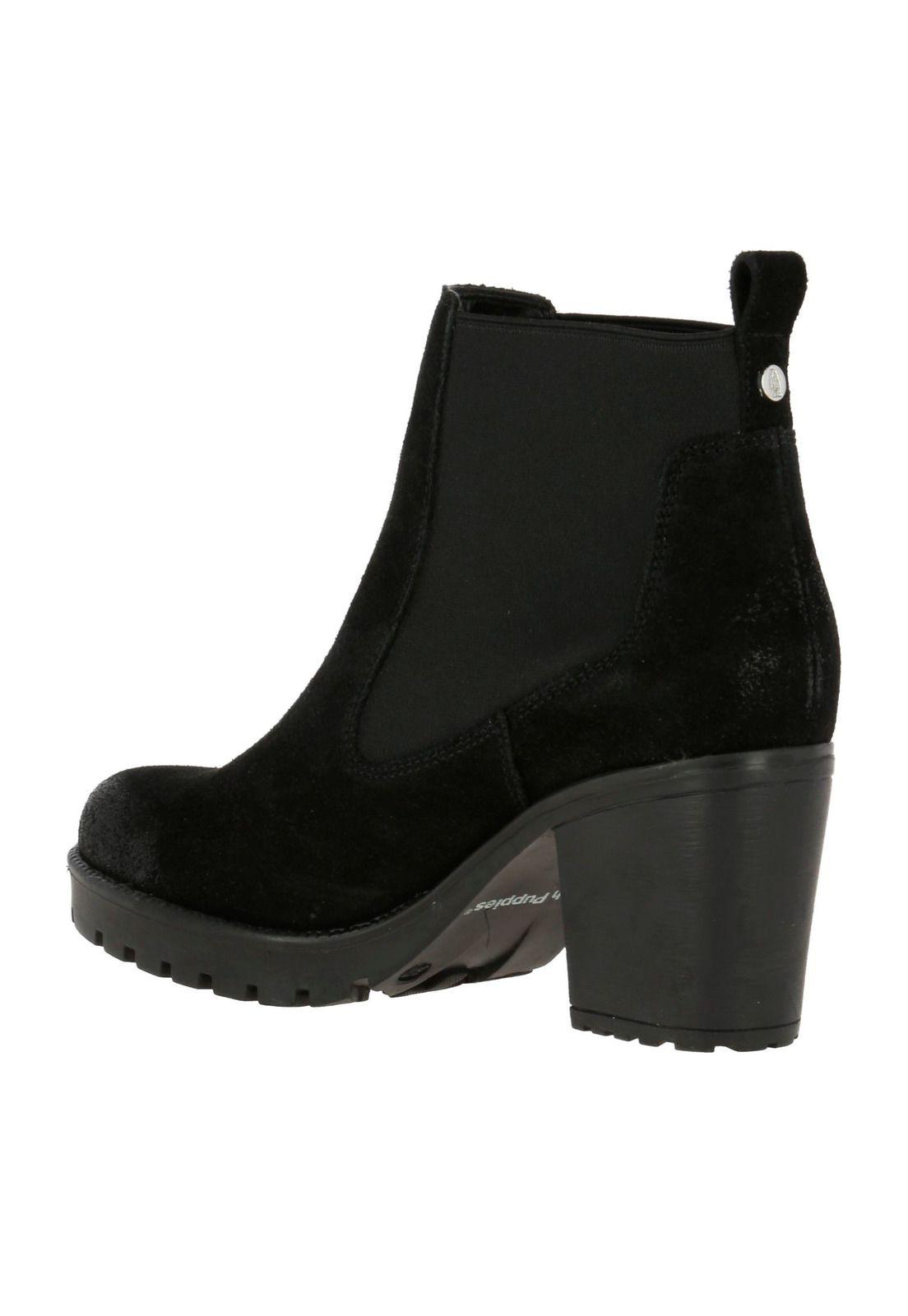 Botin 75% Cuero  Elastico Amber Negro-4