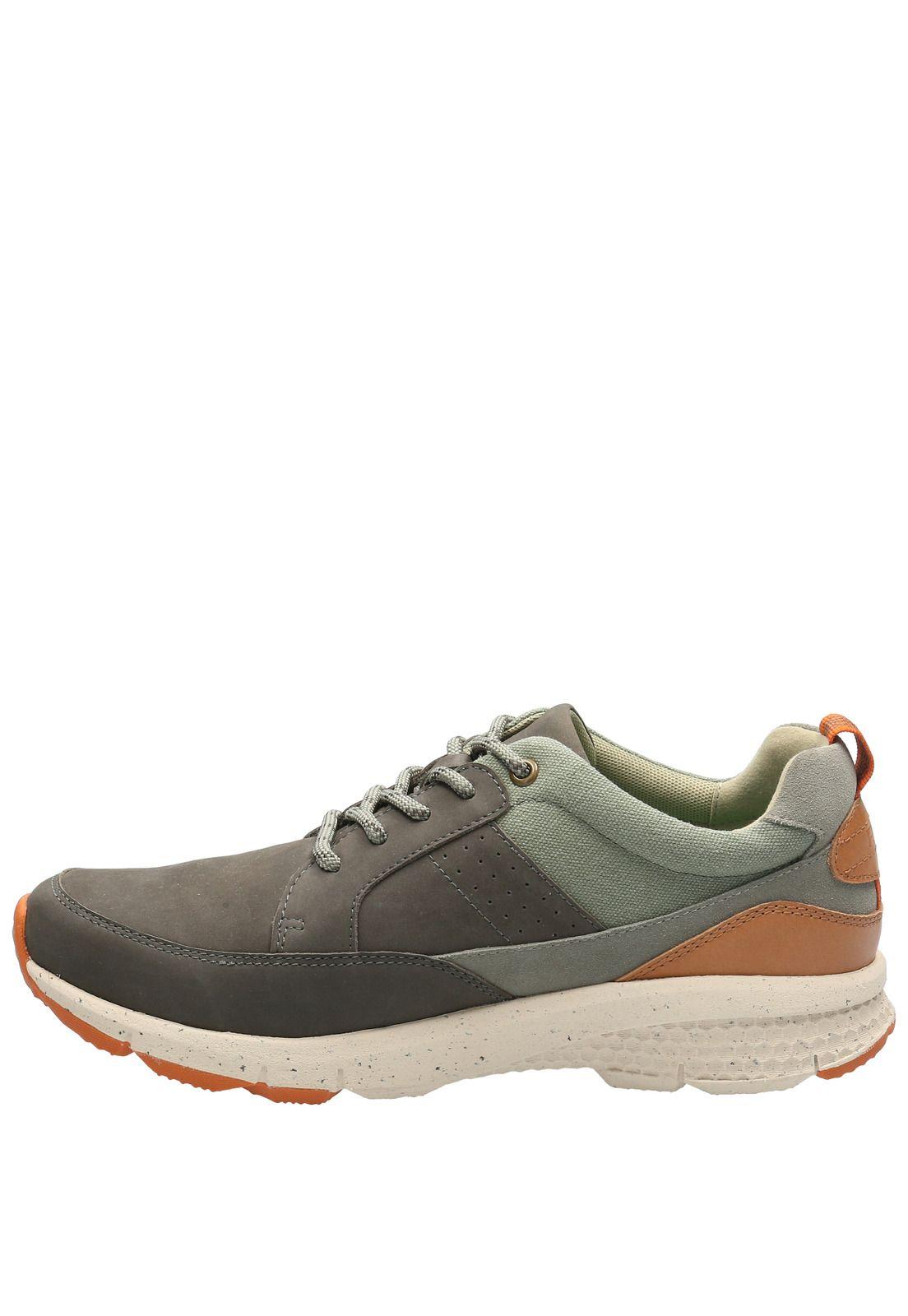 Zapatilla Cuero Hombre Glen Verde Oliva-5