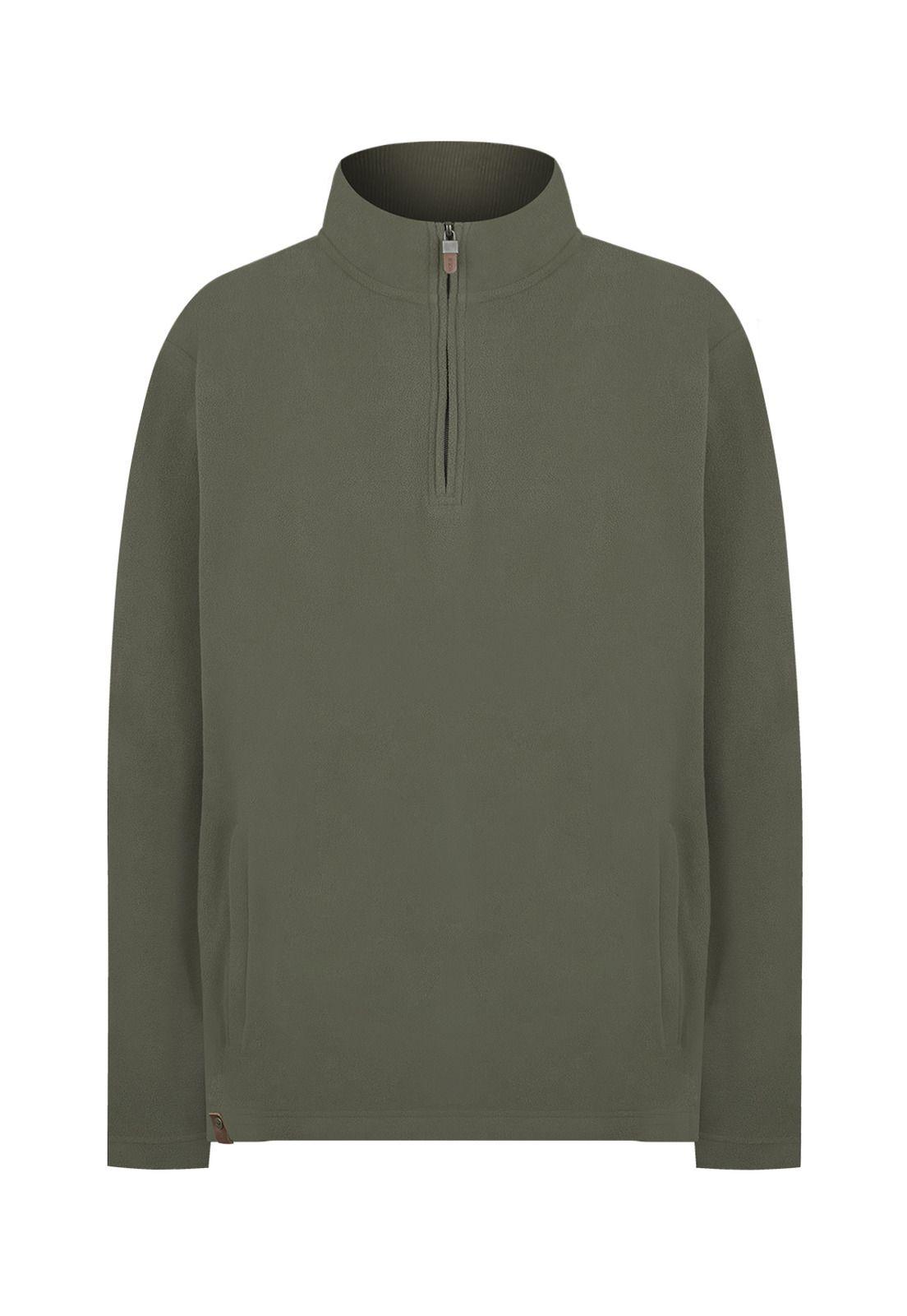 Polar Fibras Recicladas Hombre Peter Verde-0