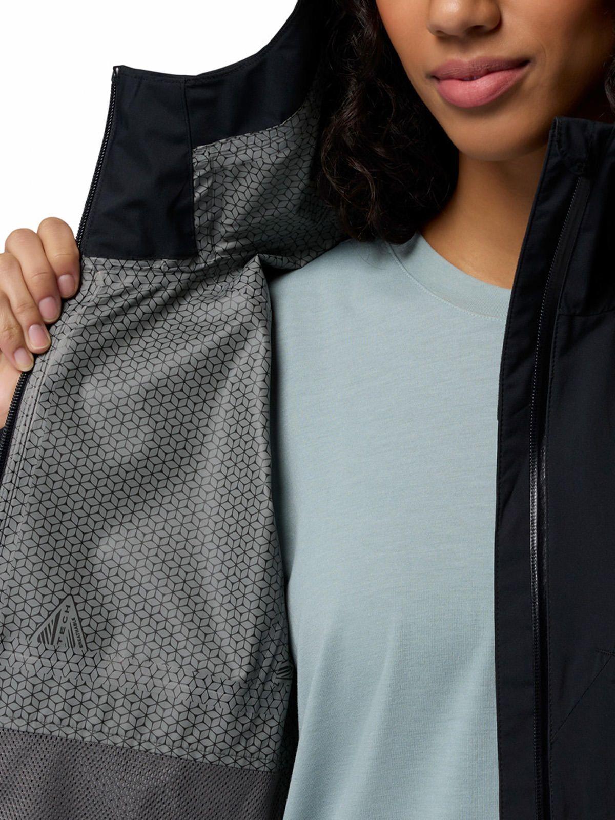 Cortaviento Mujer Trailborne 2.5L Shell Negro-9