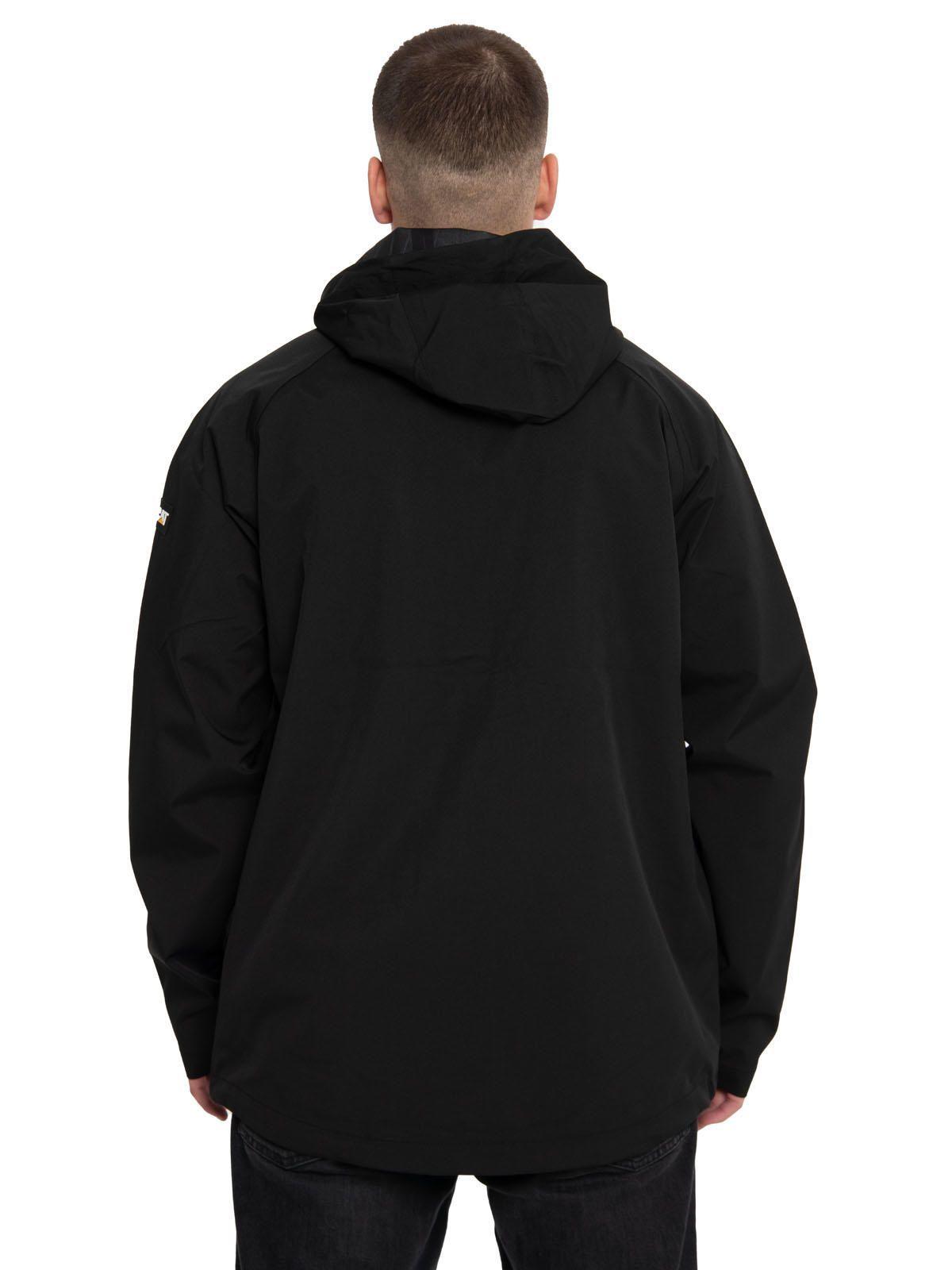 Chaqueta Impermeable Negra Hombre-3