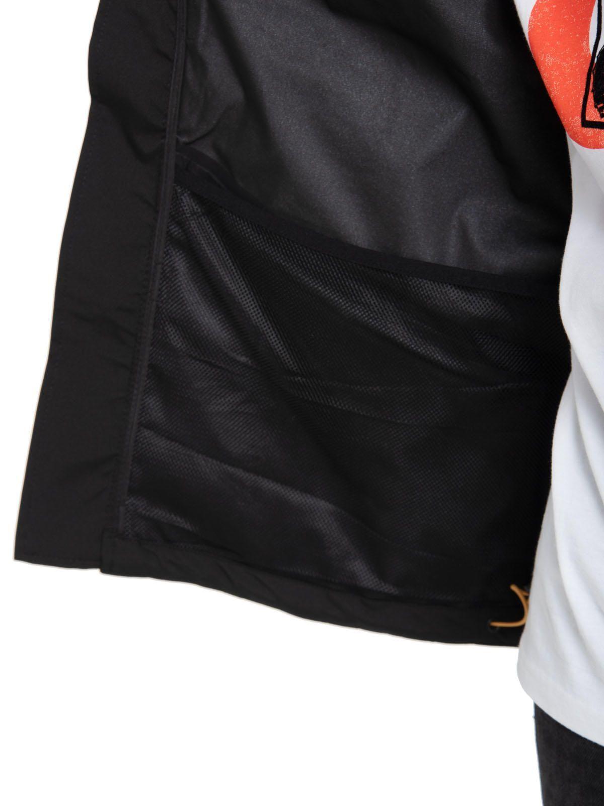 Chaqueta Impermeable Negra Hombre-6