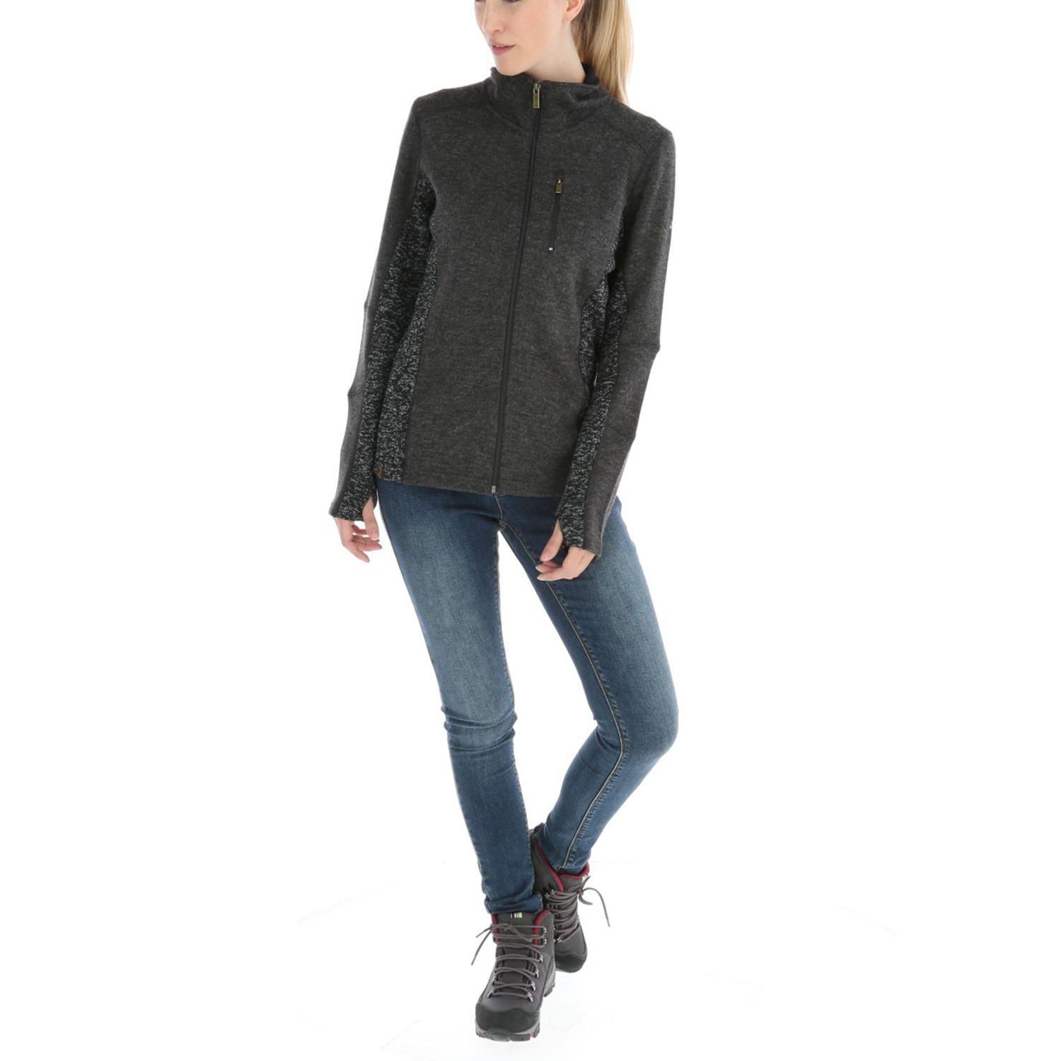 Poleron Poliéster Cipress Grafito Mujer Rockford-3