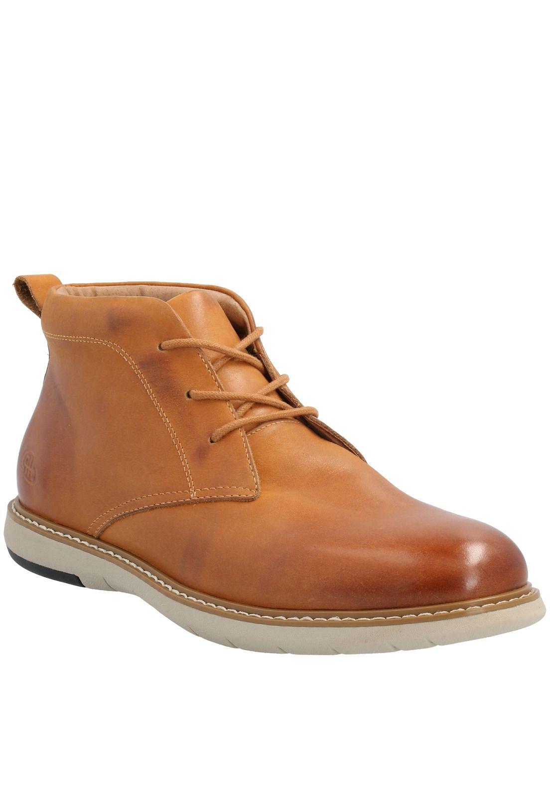 Botín Cuero Hombre Pavotz Marrón-0