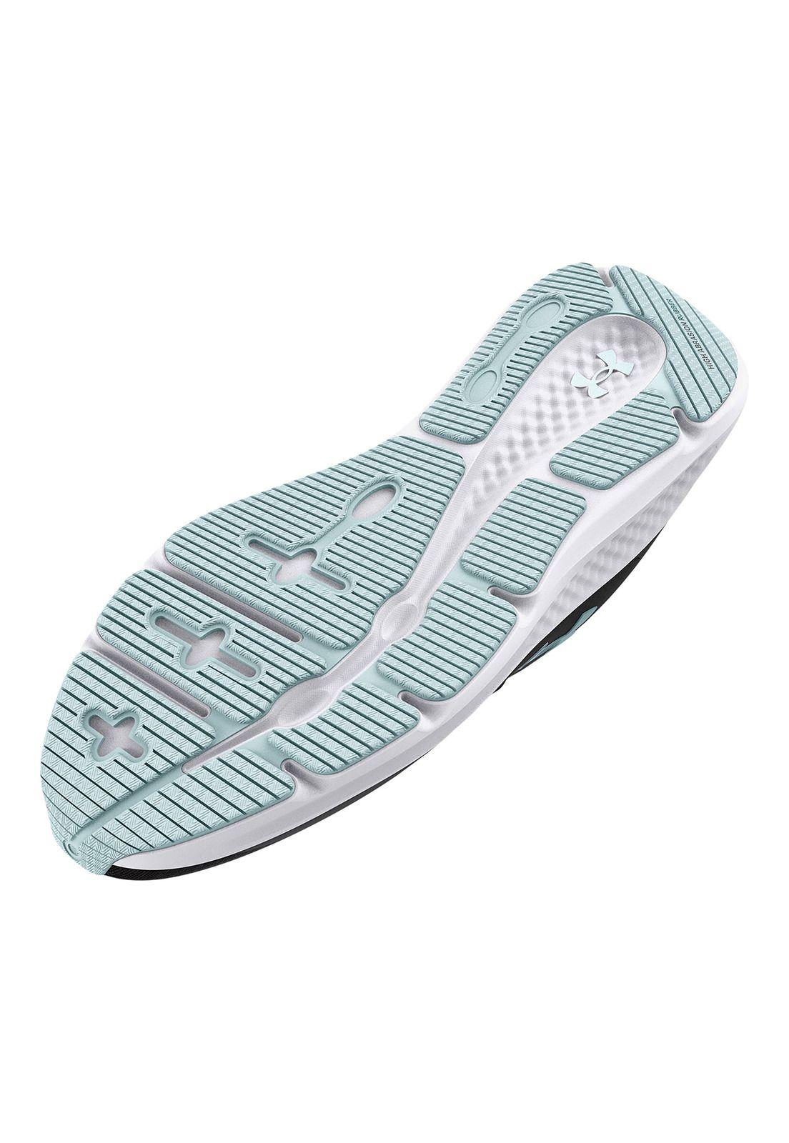 Zapatilla Running UA Charged Pursuit 3 Tech Mujer Negro-3