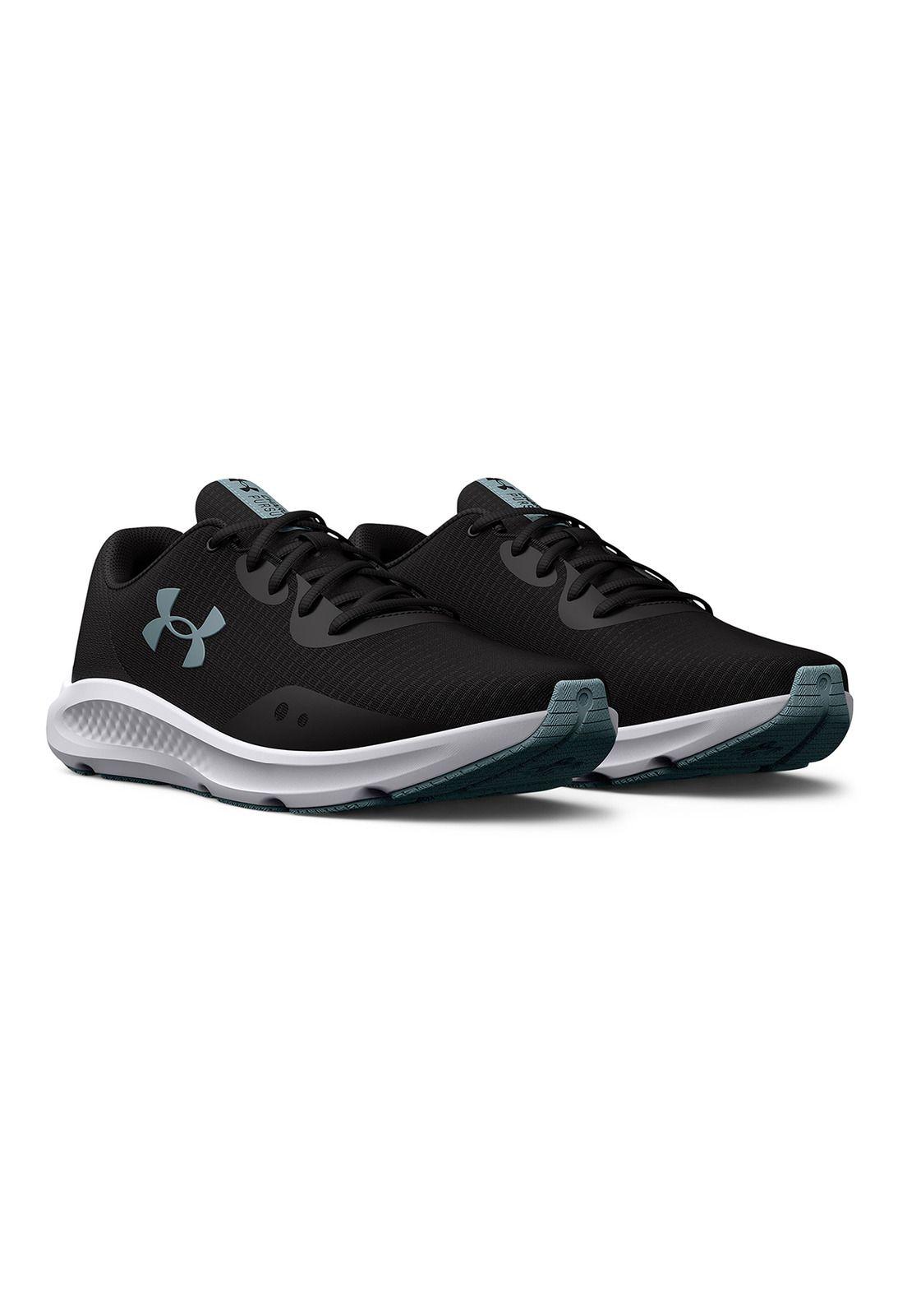 Zapatilla Running UA Charged Pursuit 3 Tech Mujer Negro-5