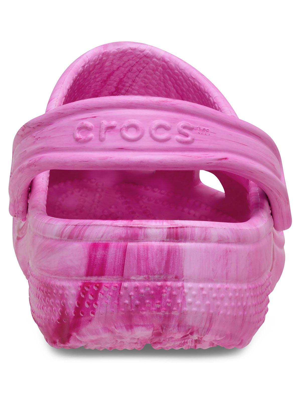 Zueco Crocs Niña Classic Clog K Rosado Tie Dye-7