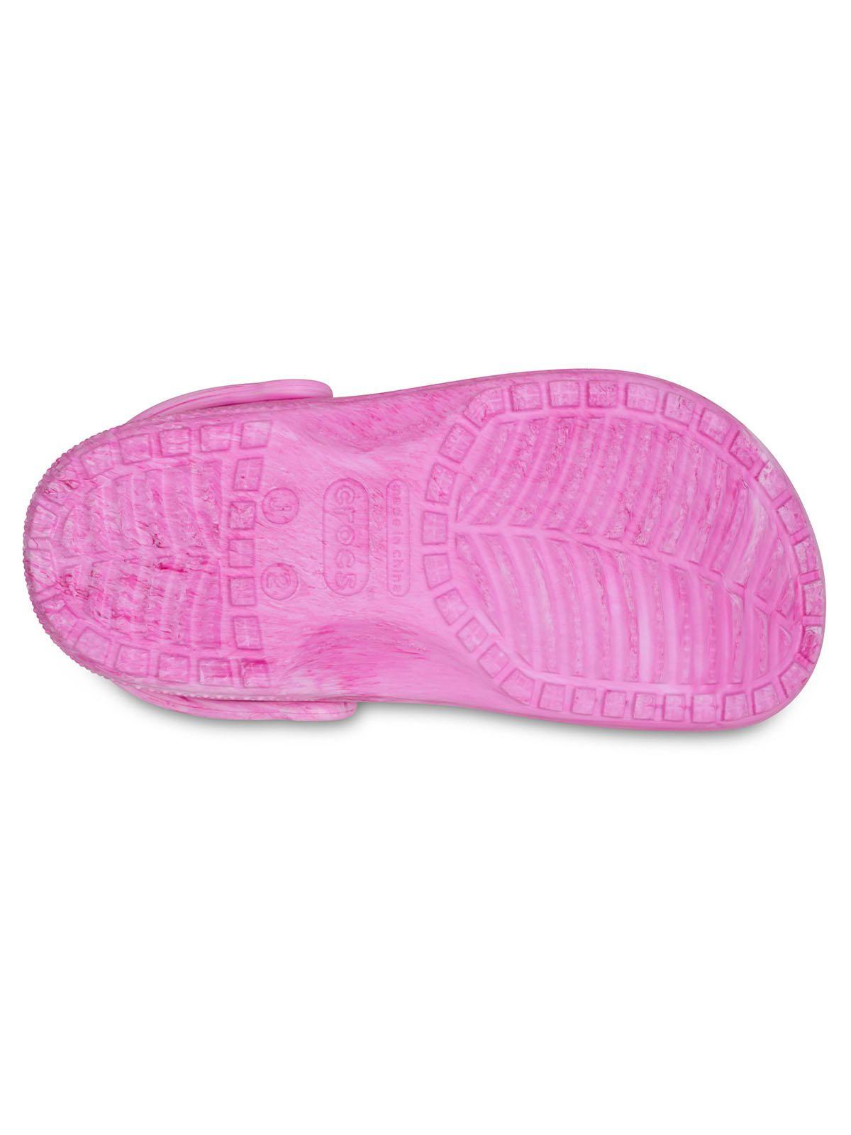Zueco Crocs Niña Classic Clog K Rosado Tie Dye-5