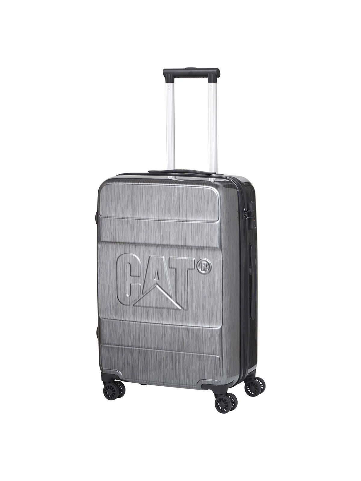 Maleta de viaje Cabina 4 RuedasD 2.0 Small Plateado-0