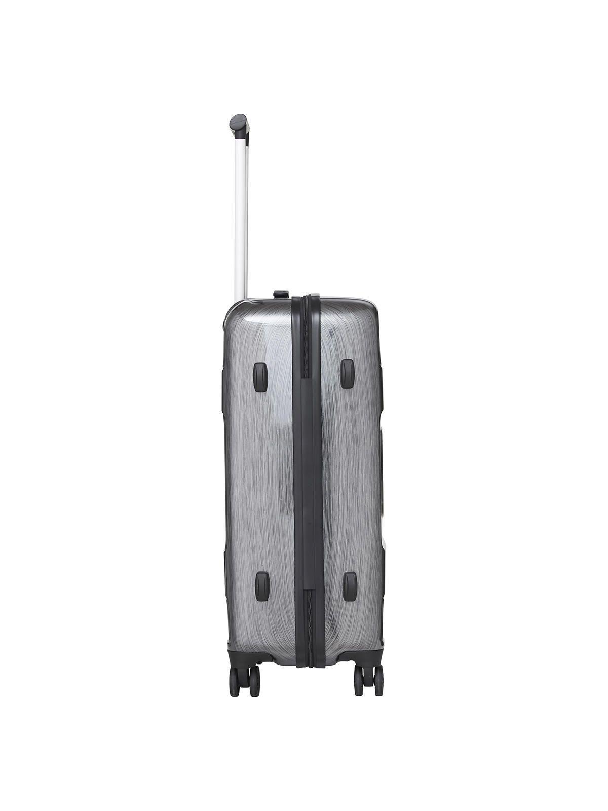 Maleta de viaje Cabina 4 RuedasD 2.0 Small Plateado-2