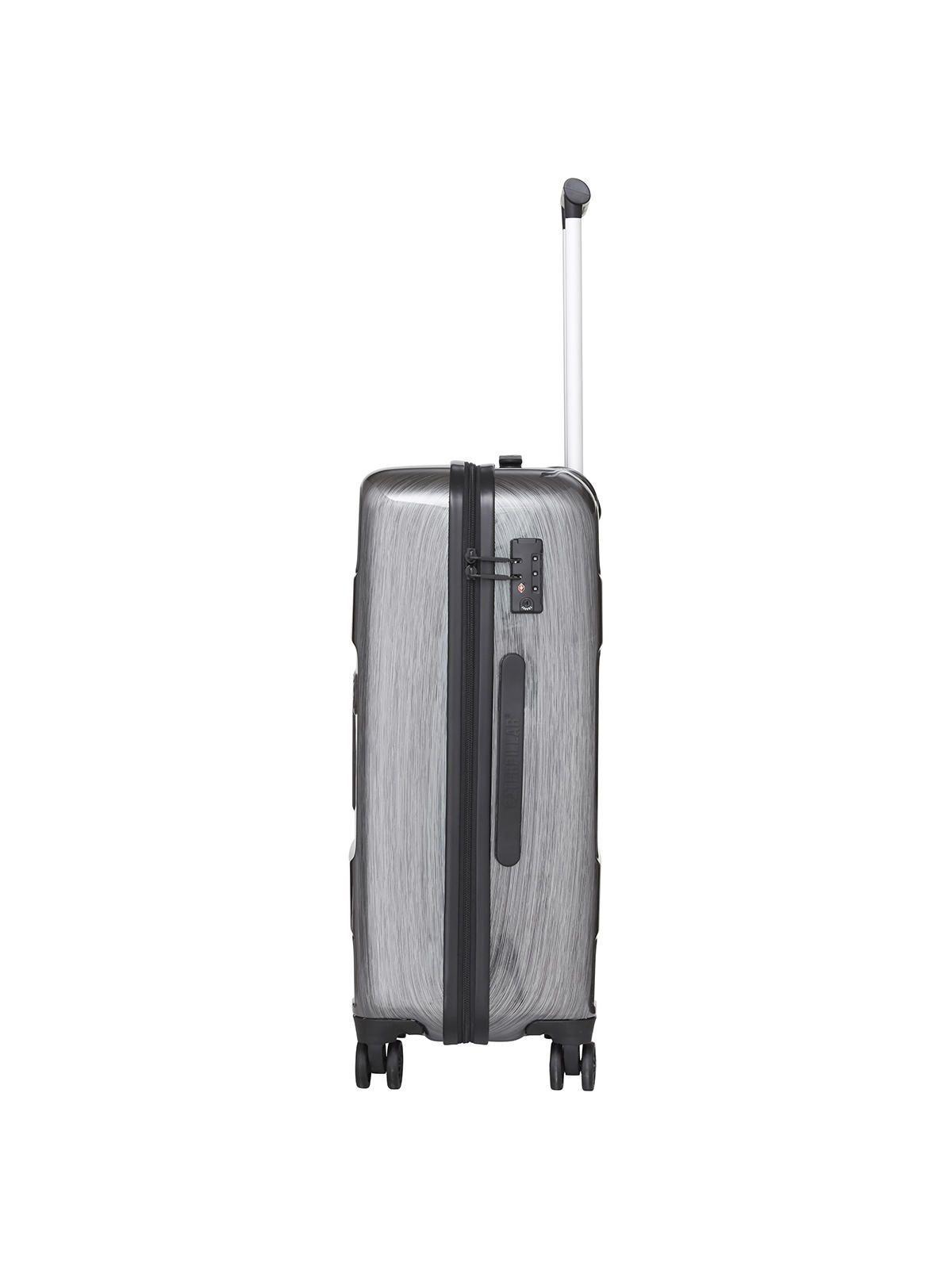 Maleta de viaje Cabina 4 RuedasD 2.0 Small Plateado-3