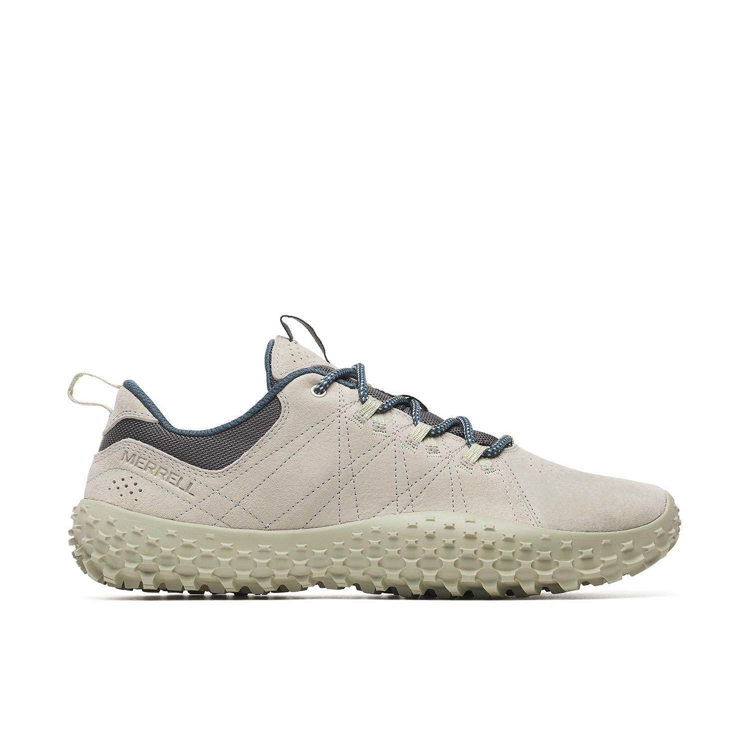 Zapatilla Cuero Hombre Wrapt Crema-0