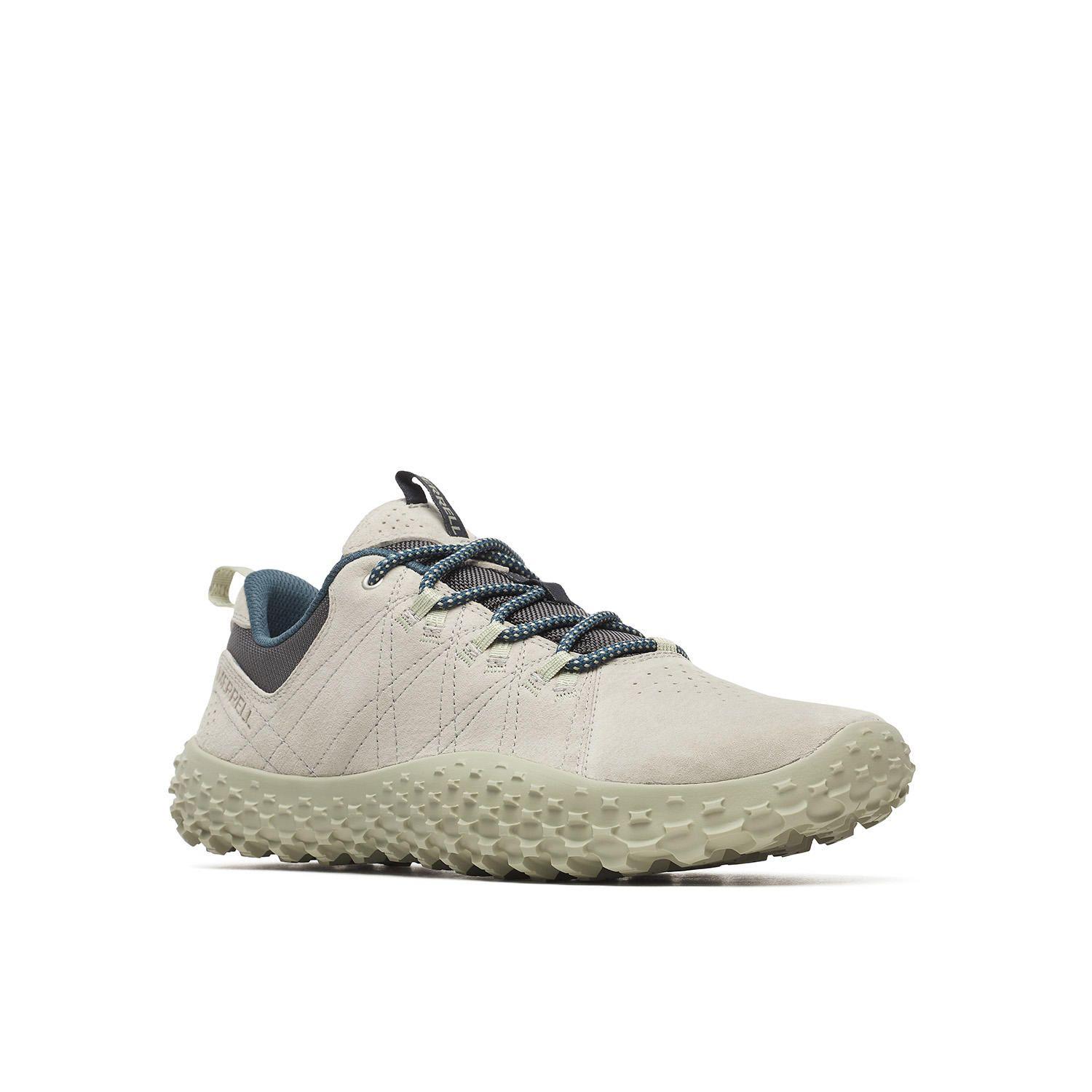 Zapatilla Cuero Hombre Wrapt Crema-3