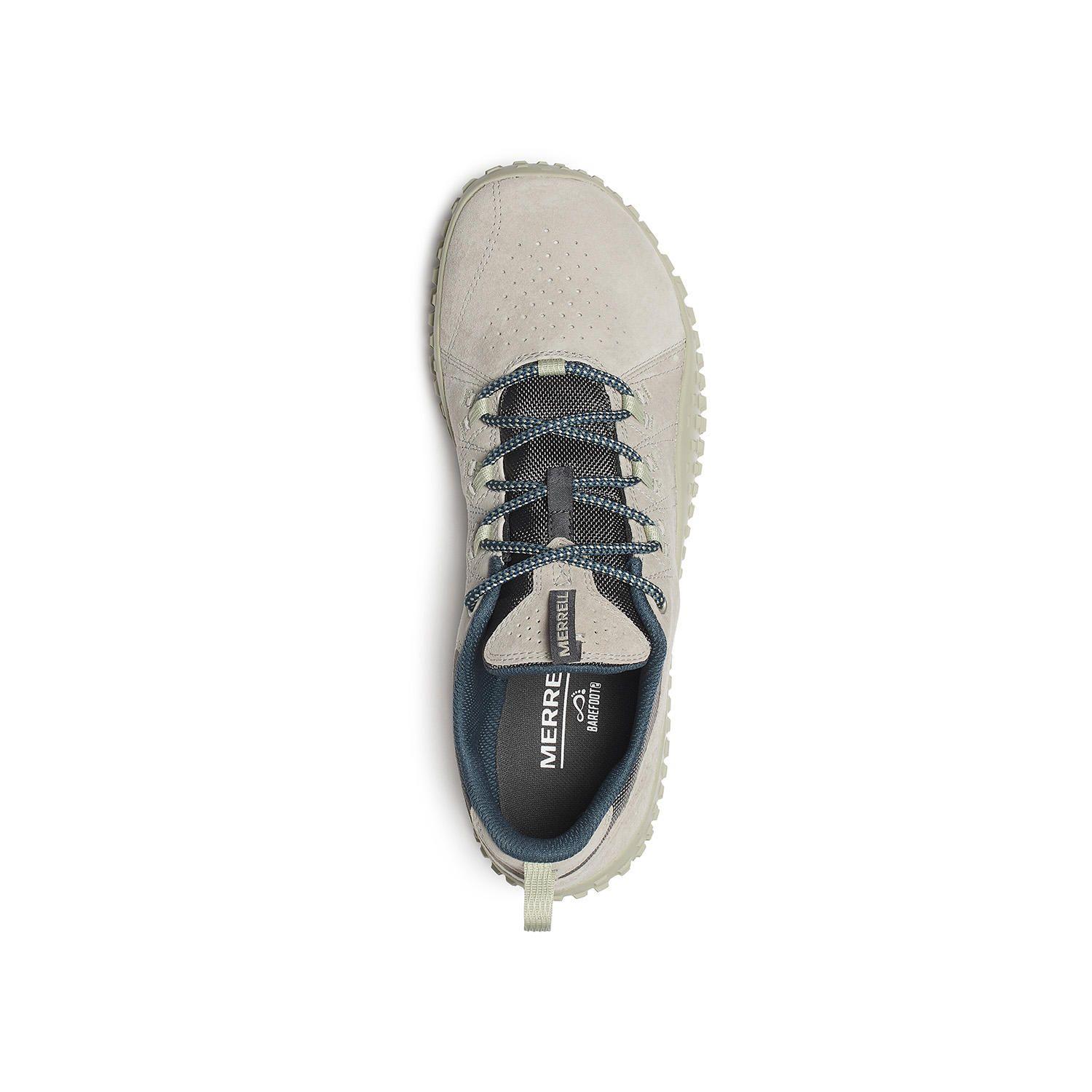 Zapatilla Cuero Hombre Wrapt Crema-4