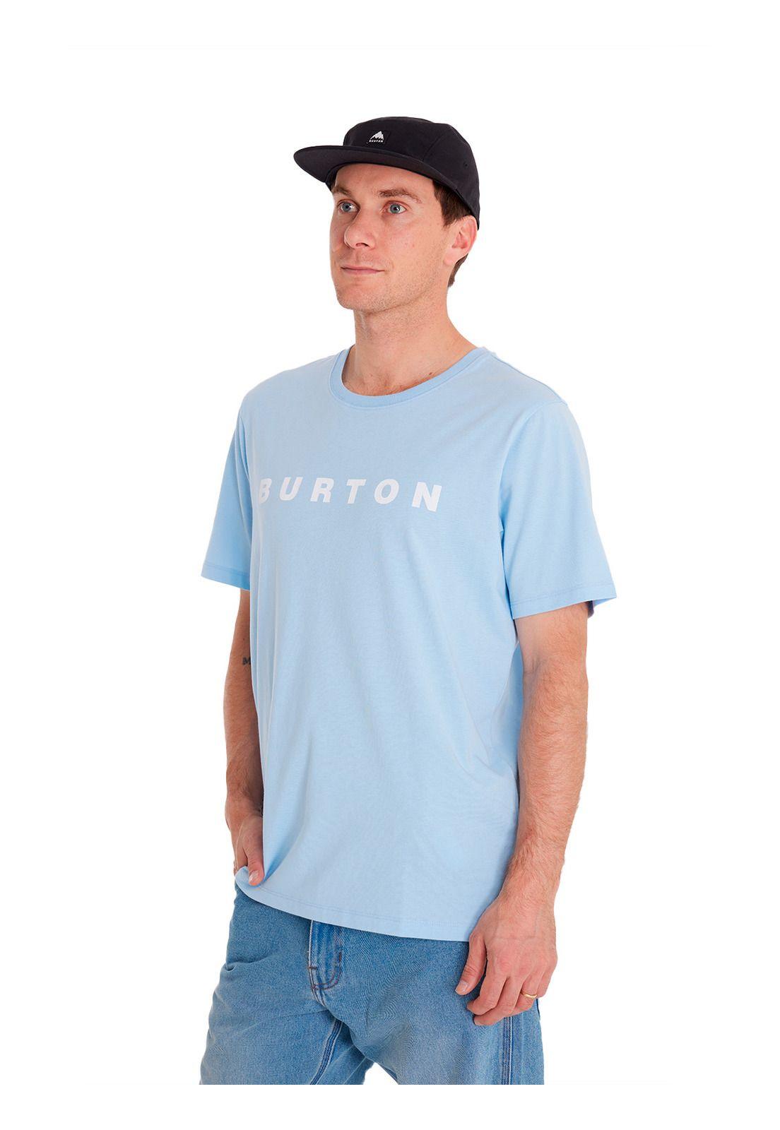 Polera manga corta Hombre Short Sl Celeste-0